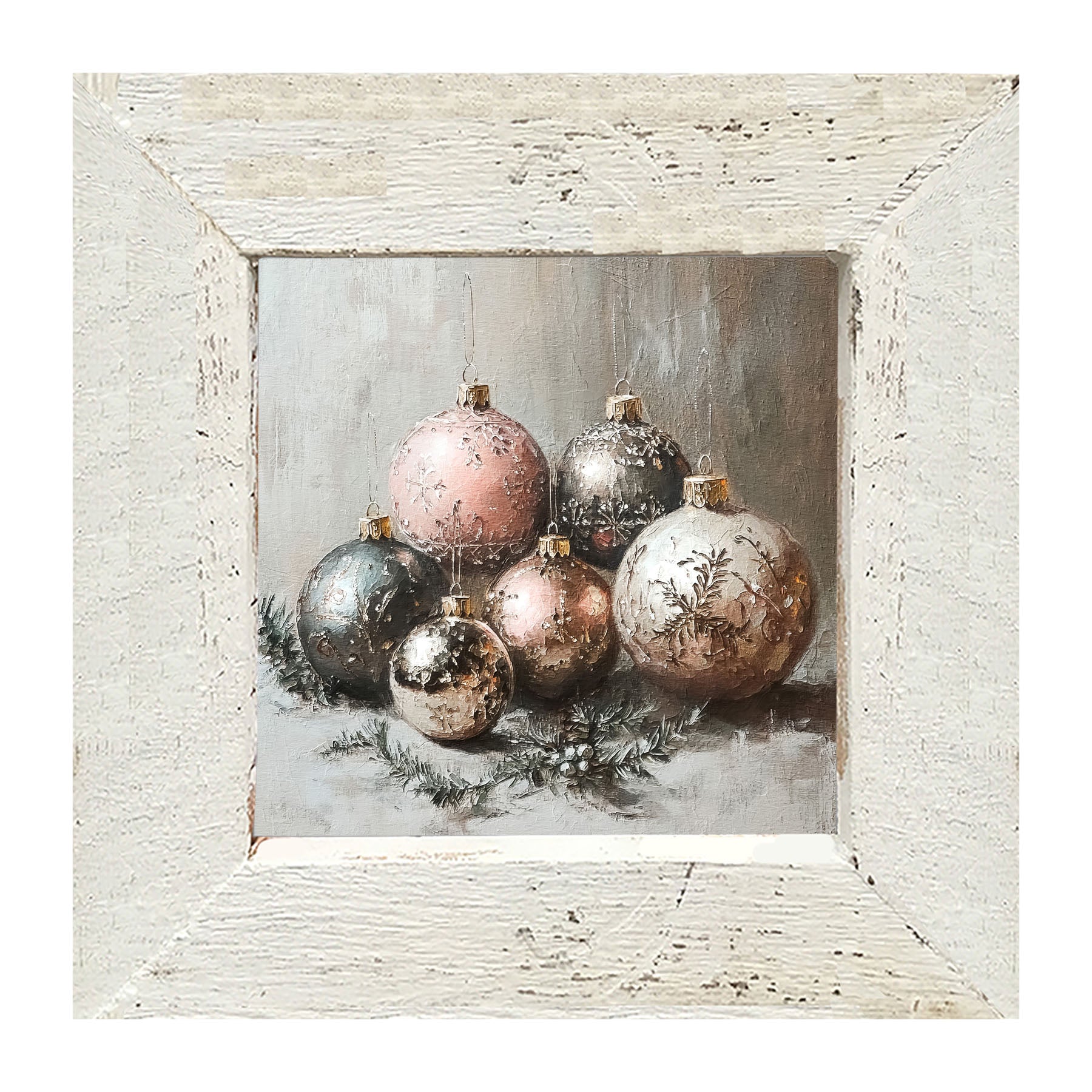 Group of Ornaments - Framed art