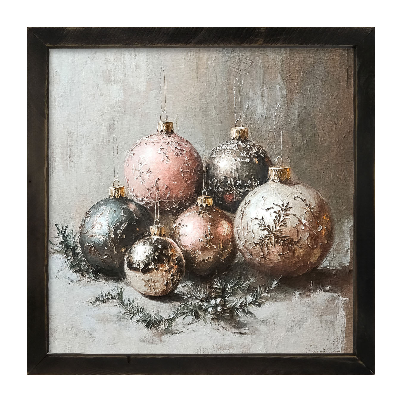 Group of Ornaments - Framed art
