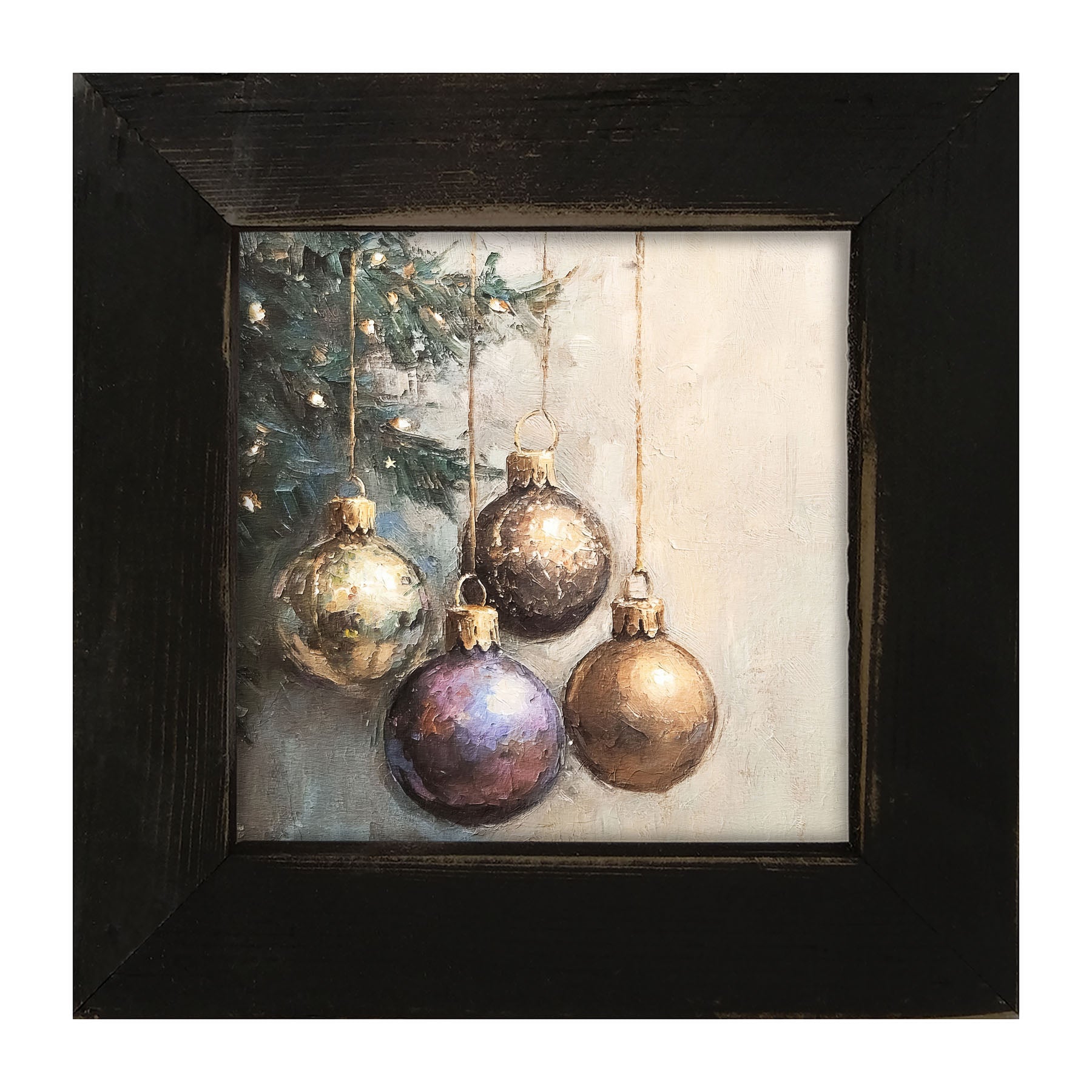 Four Ornaments - Framed art