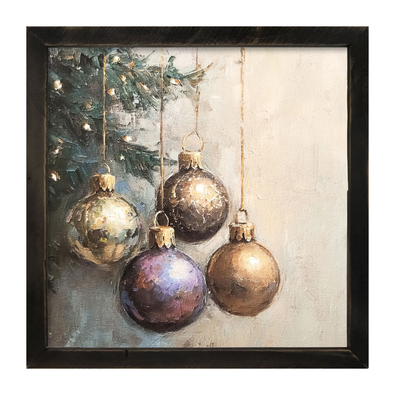 Four Ornaments - Framed art