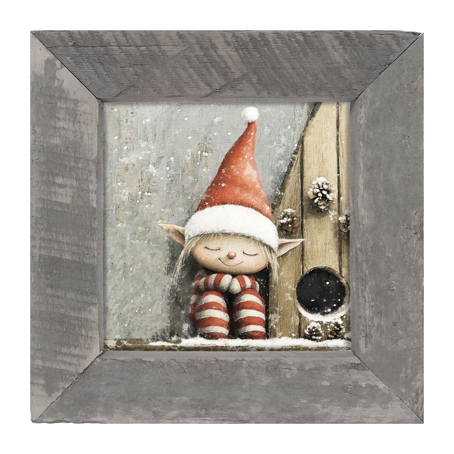 Sleeping Elf - Framed Art