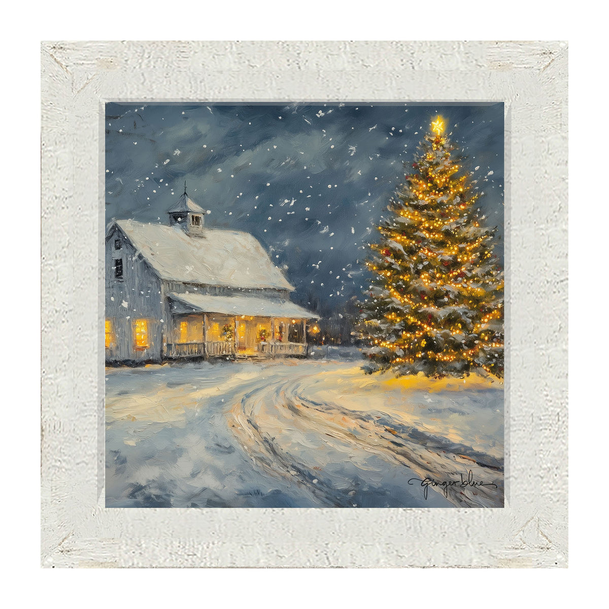 Christmas in the Country - Framed Art