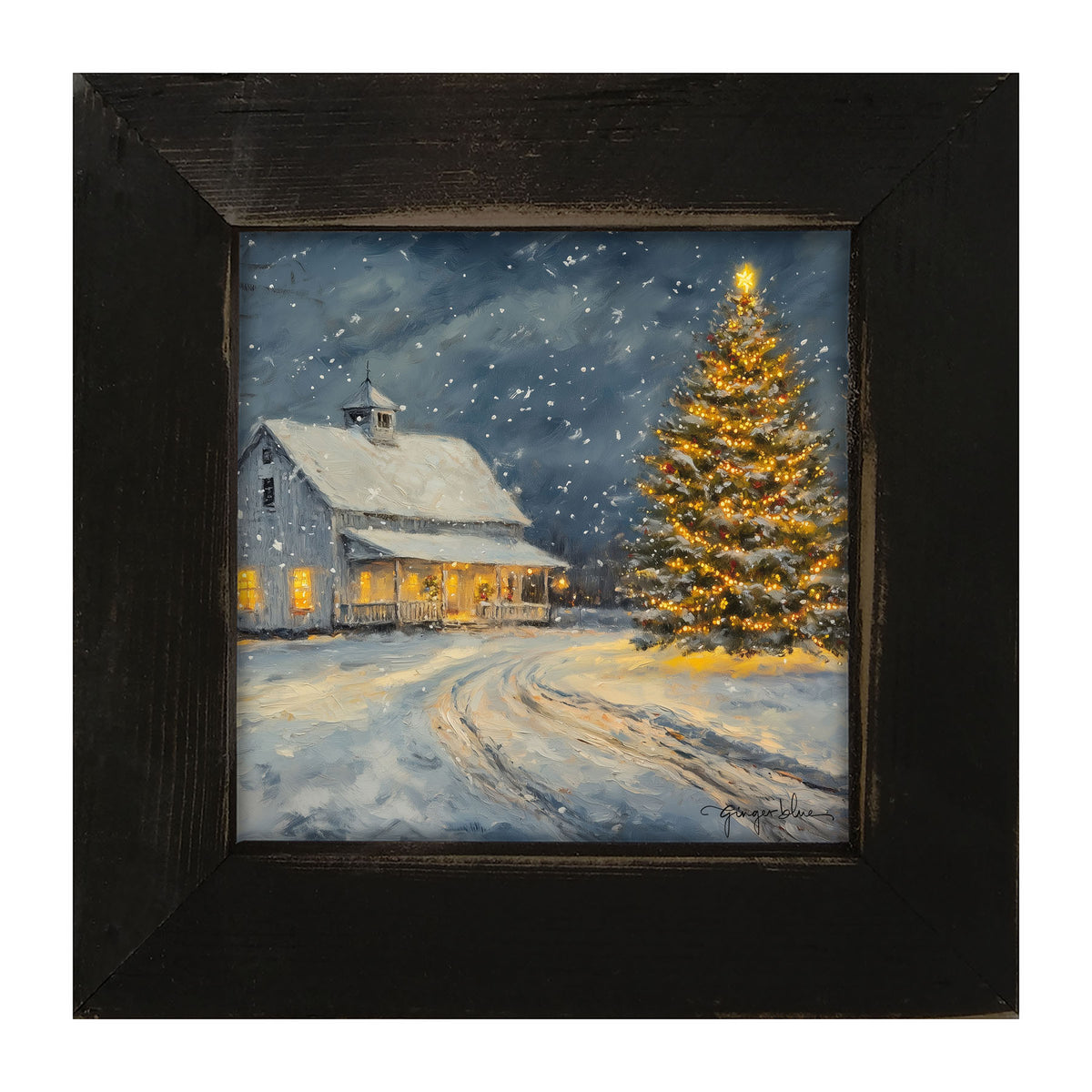 Christmas in the Country - Framed Art