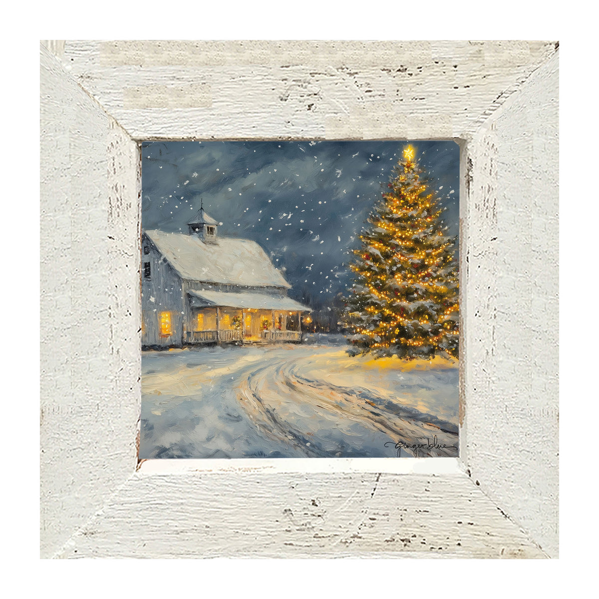 Christmas in the Country - Framed Art