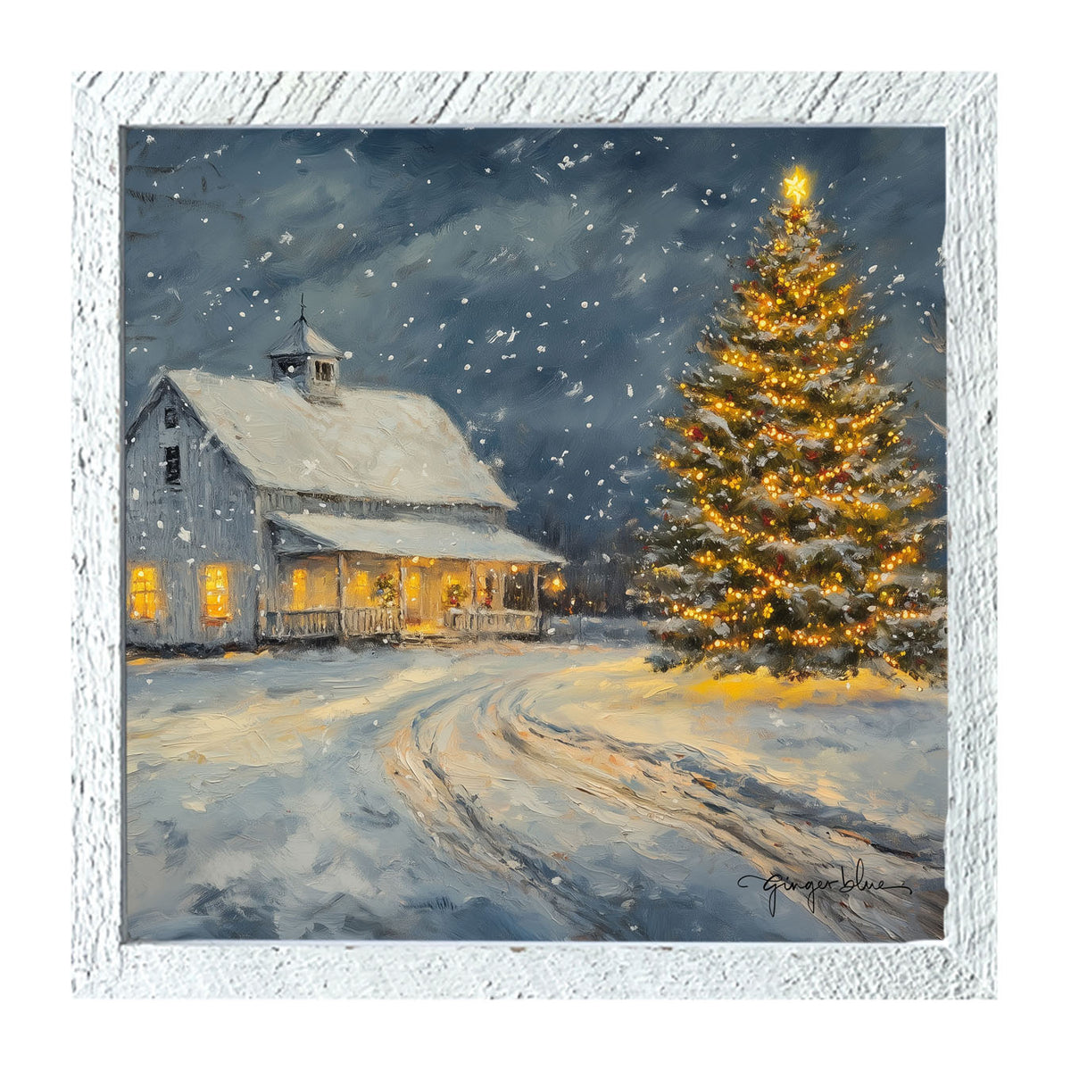 Christmas in the Country - Framed Art