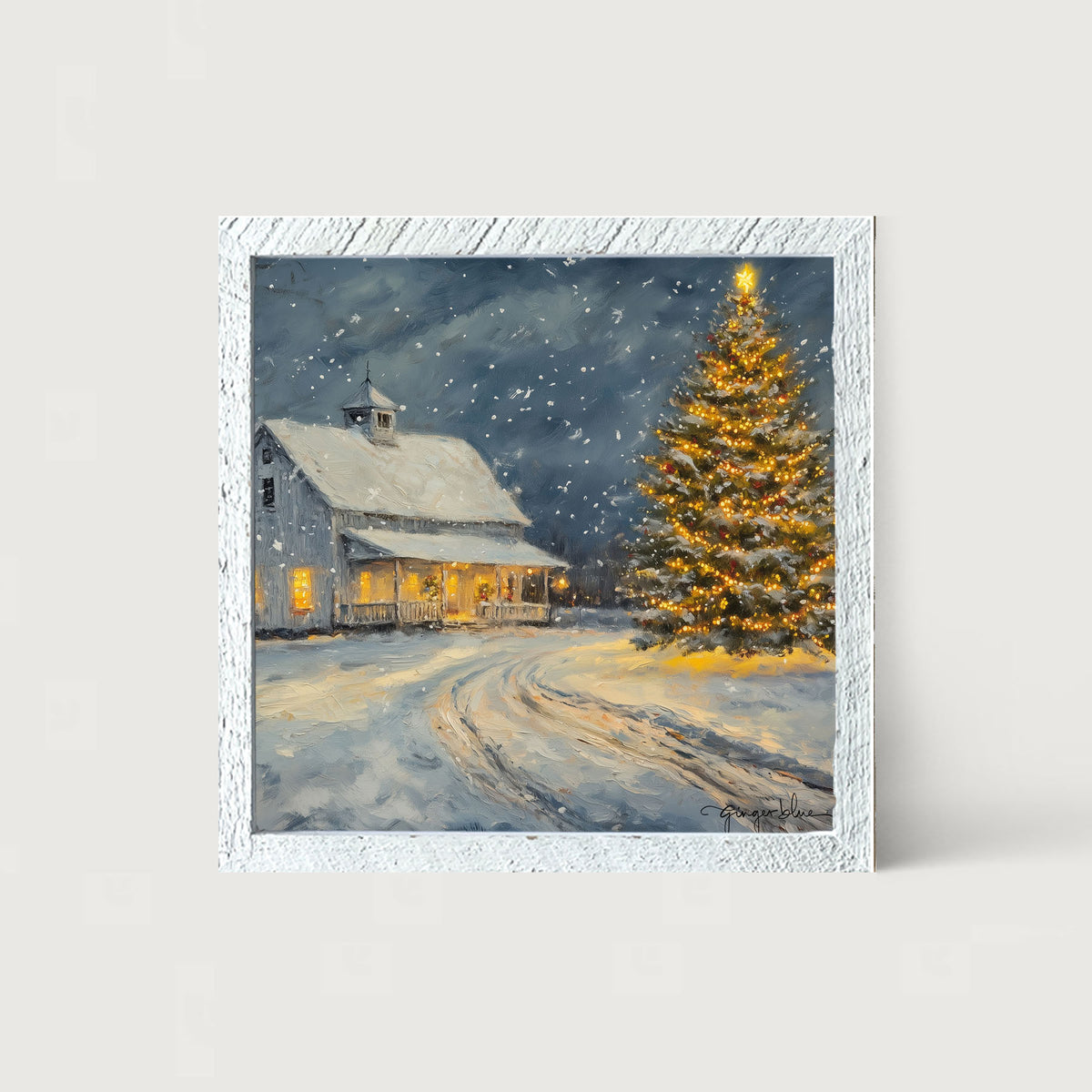 Christmas in the Country - Framed Art