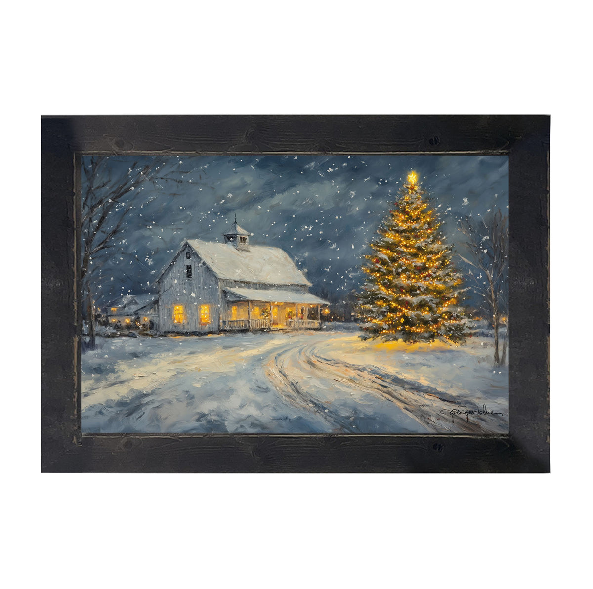 Christmas in the Country - Framed Art