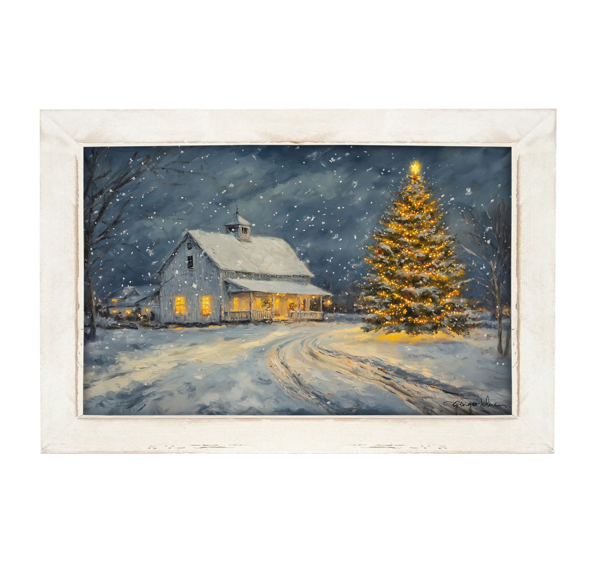 Christmas in the Country - Framed Art