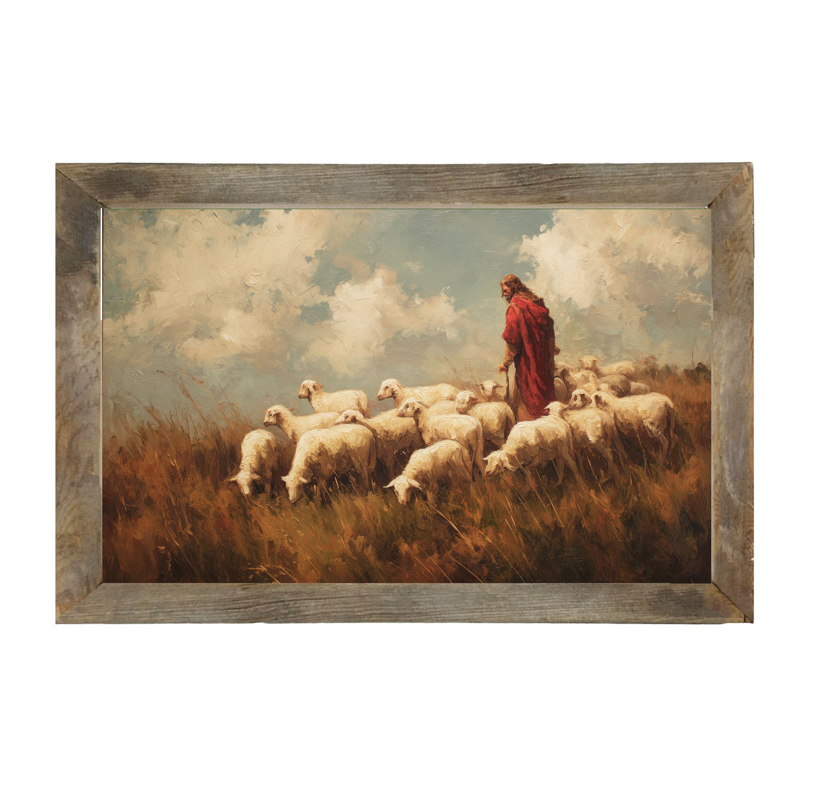 The Shepherd - Framed Art