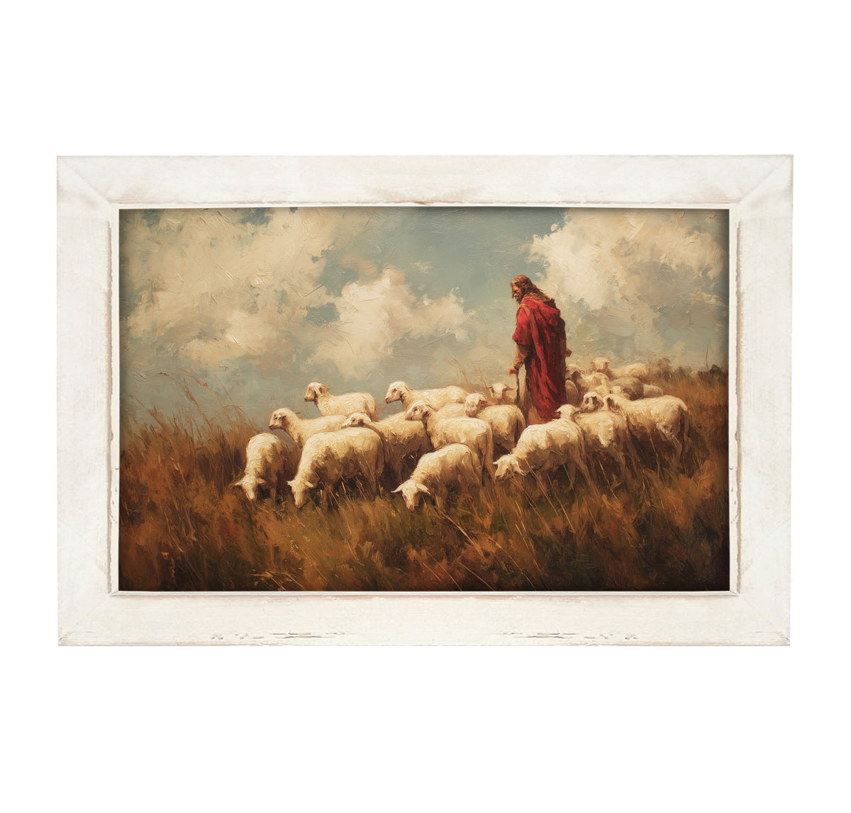 The Shepherd - Framed Art