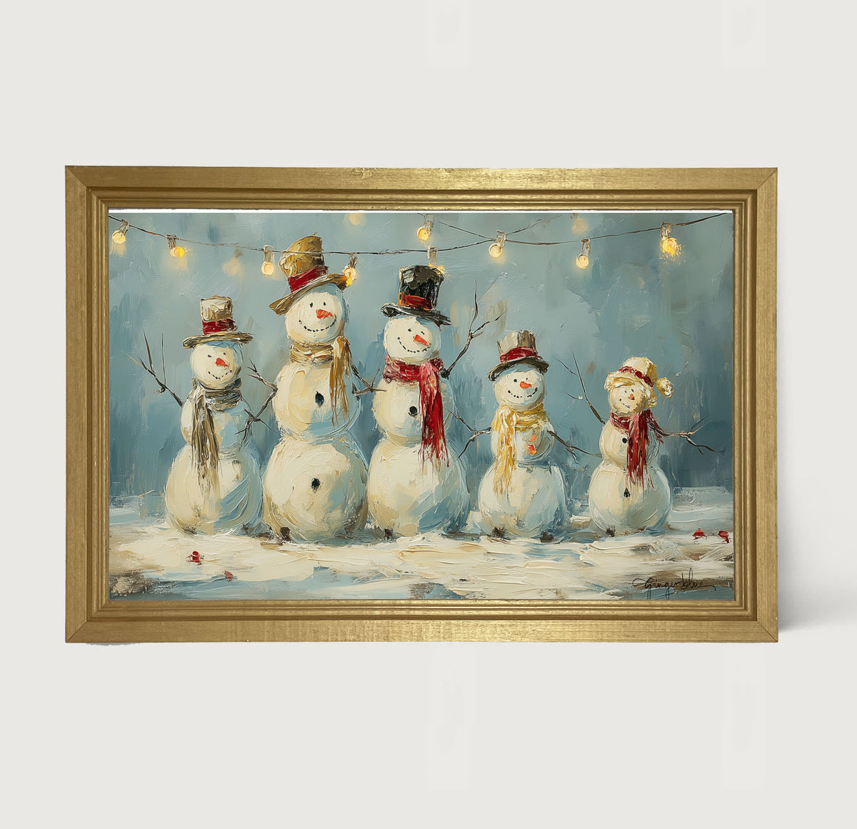 Five Snowmen
