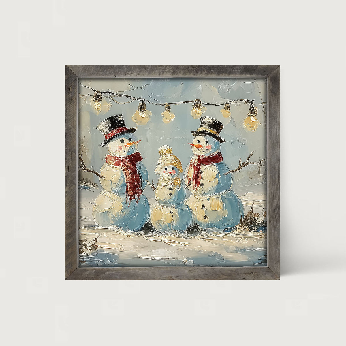 Three Snowmen