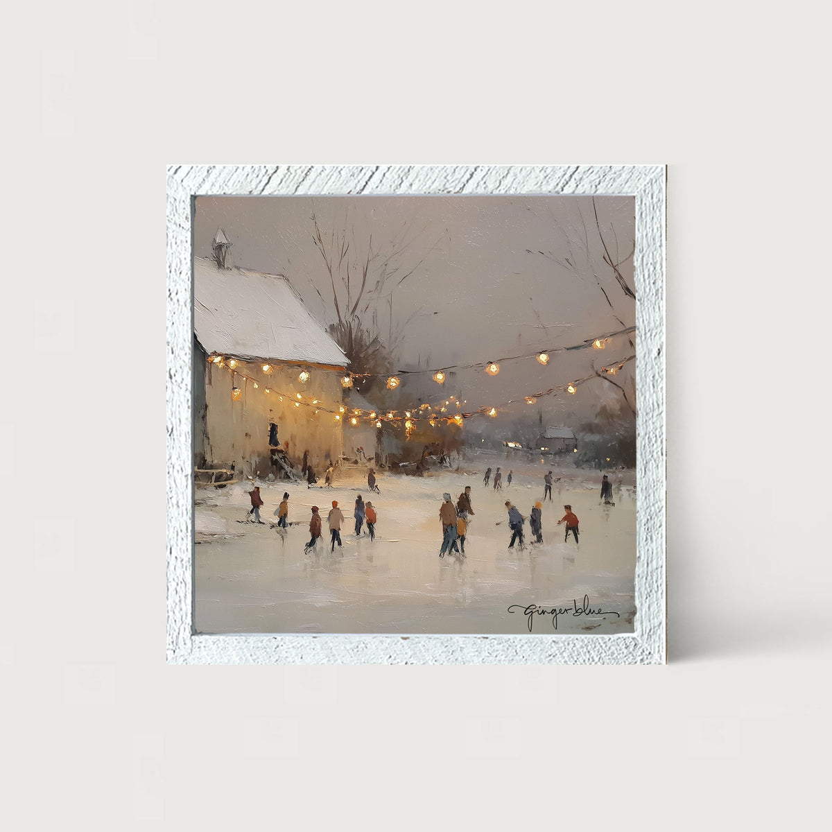 Ice Skating at the Farm