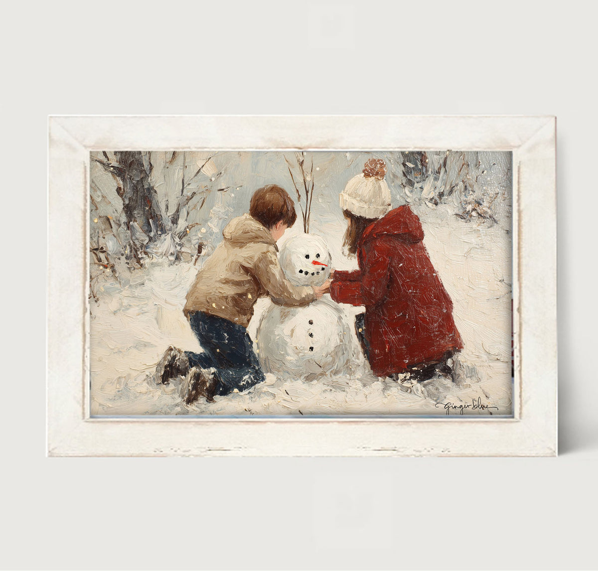 Making a Snowman