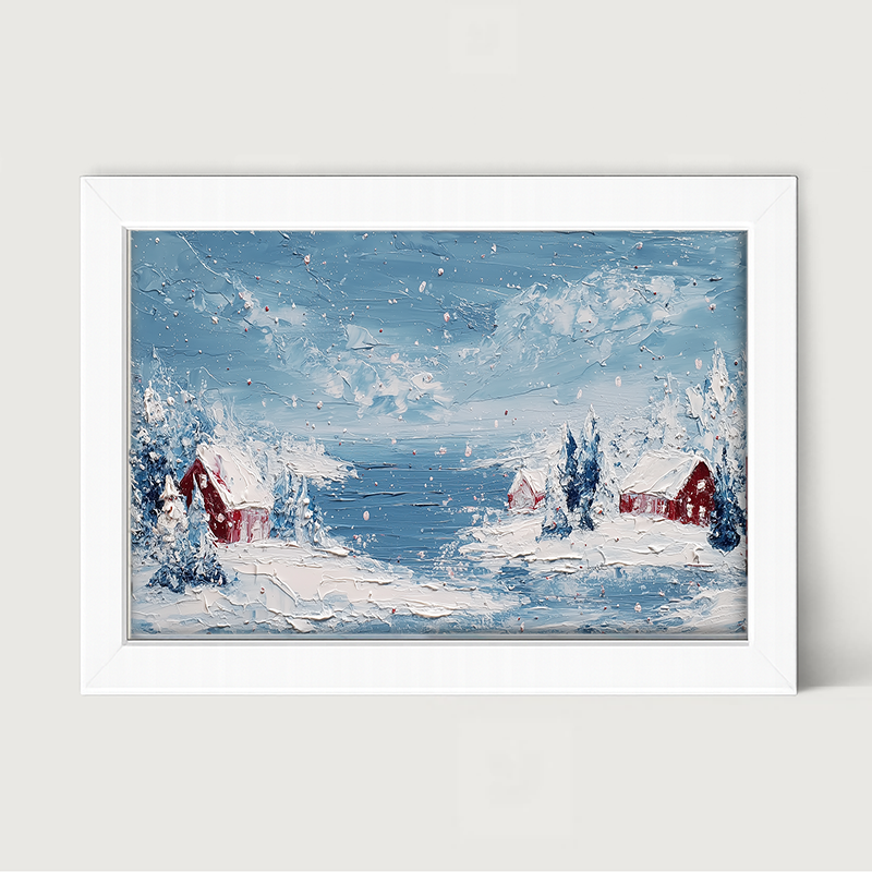 Snowy Cabins