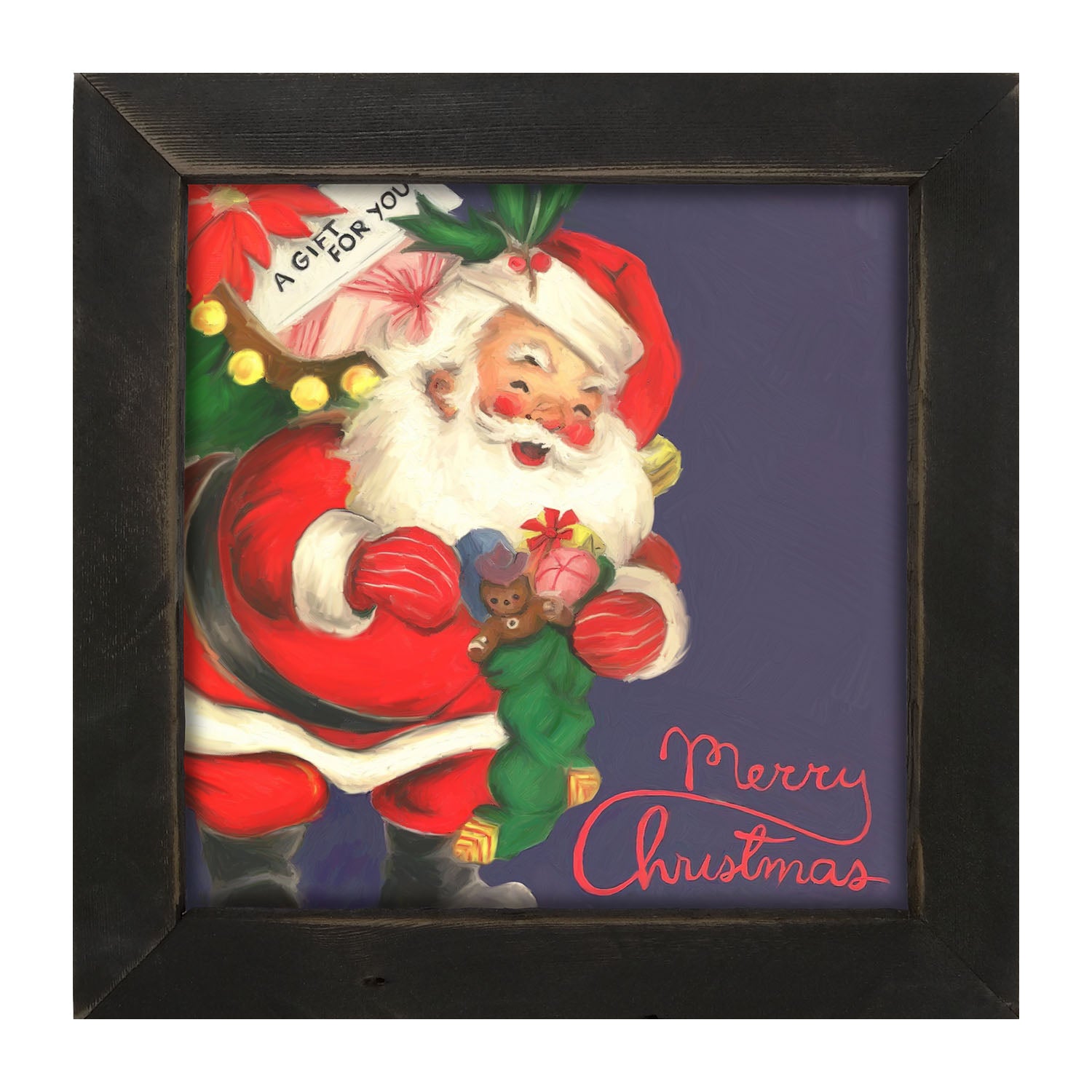 santas gift for you - Framed art