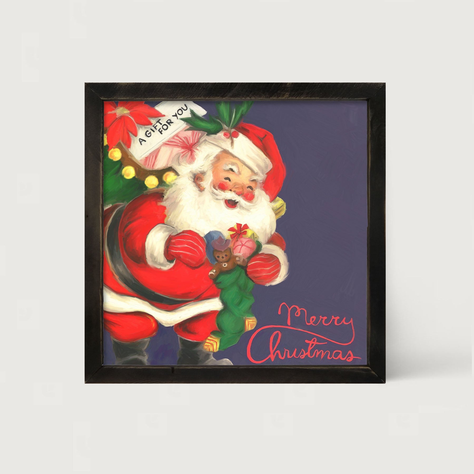 santas gift for you - Framed art