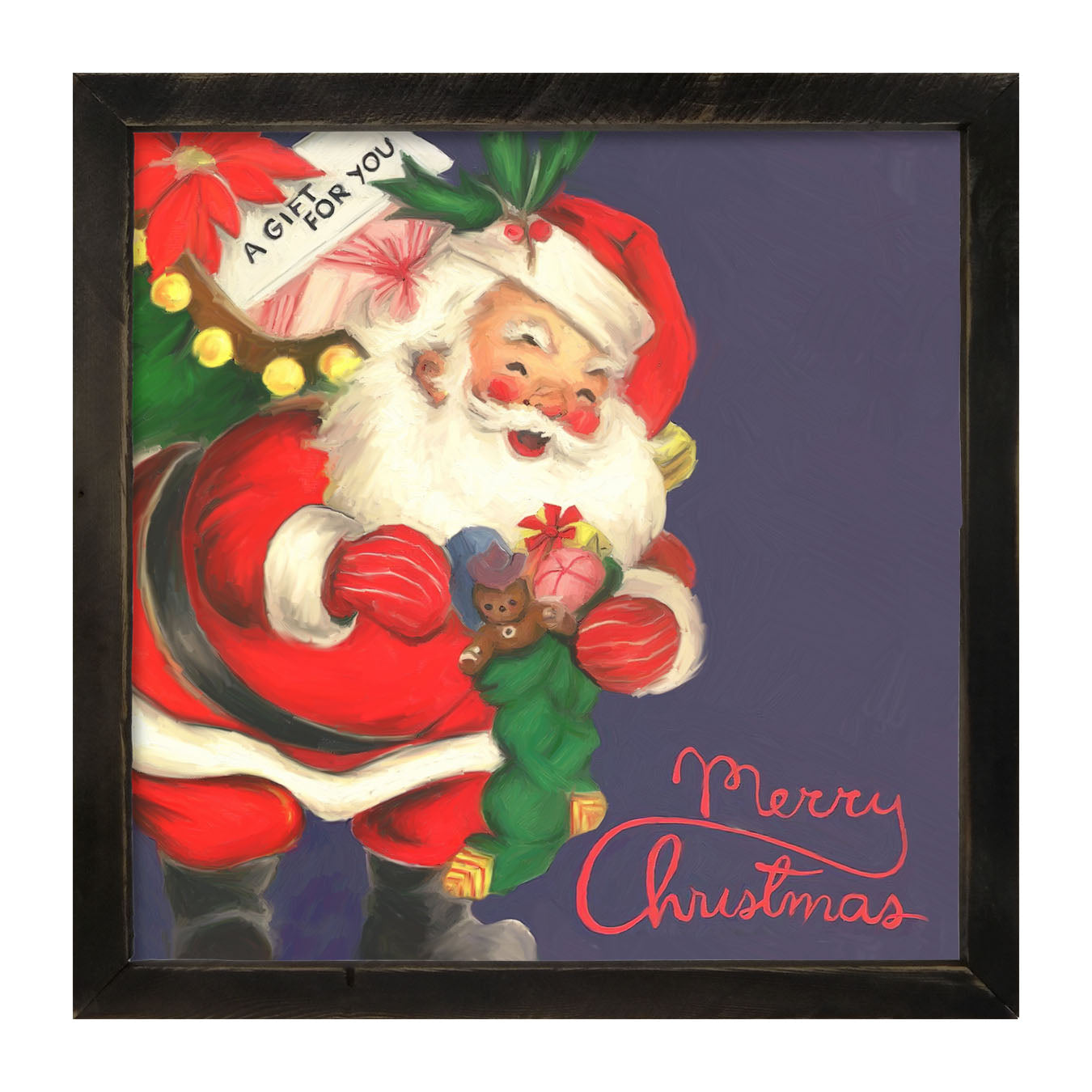 santas gift for you - Framed art