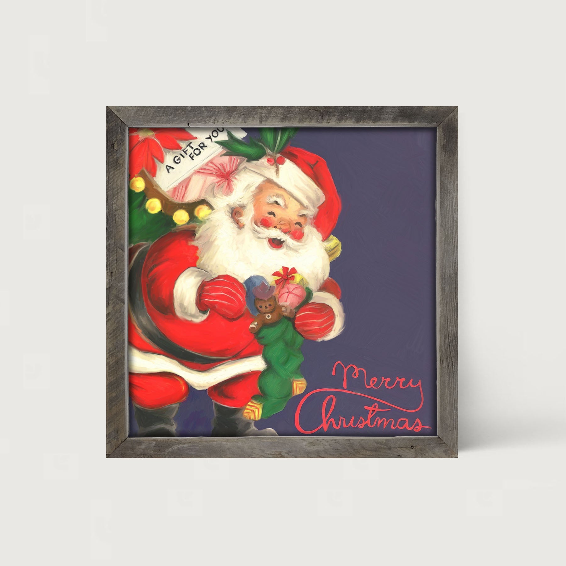 santas gift for you - Framed art