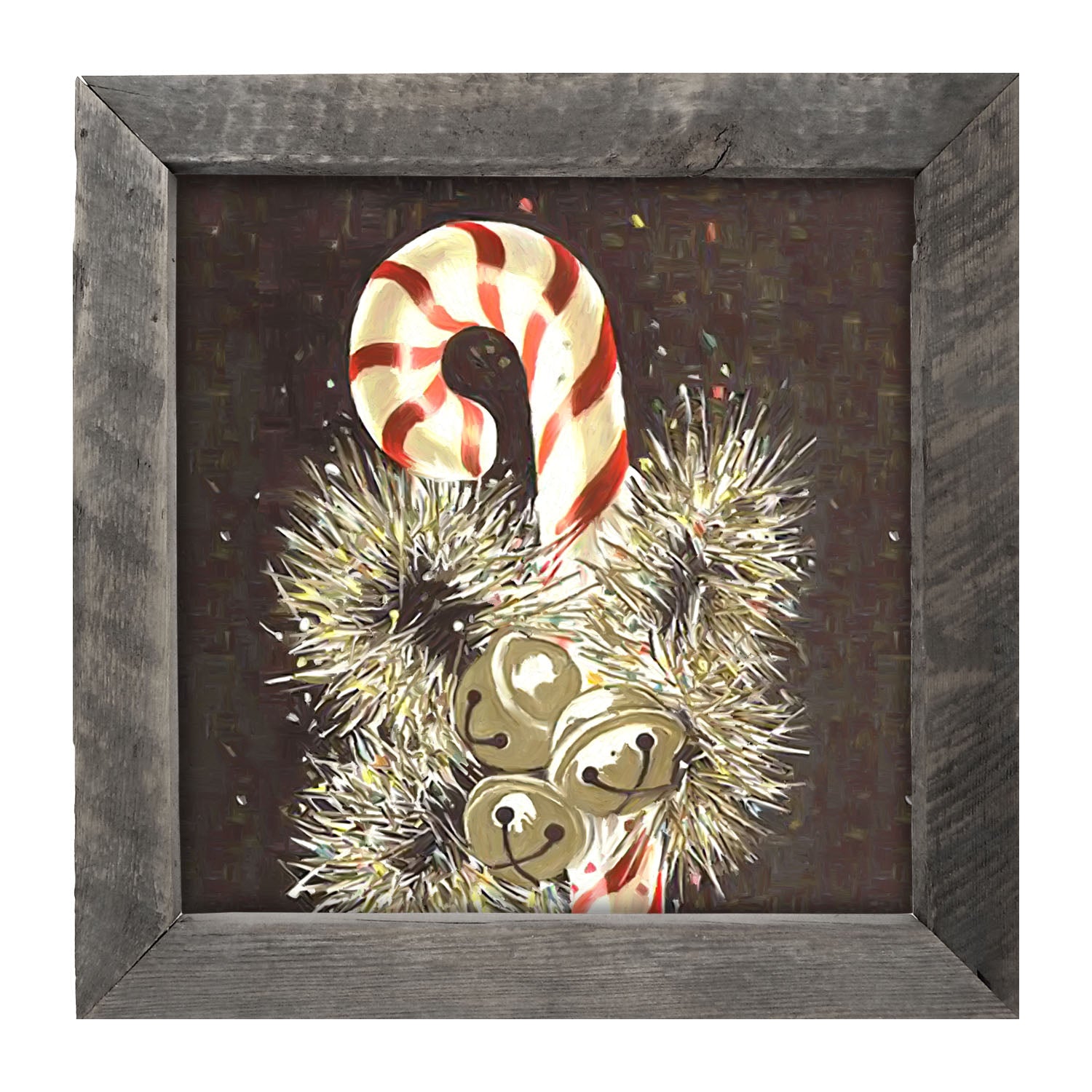 Candy Cane - Framed art