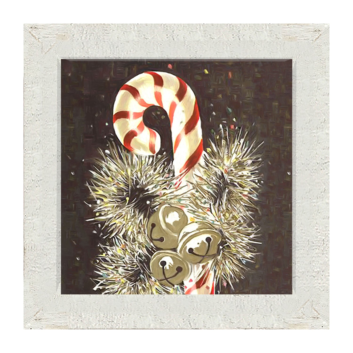 Candy Cane - Framed art