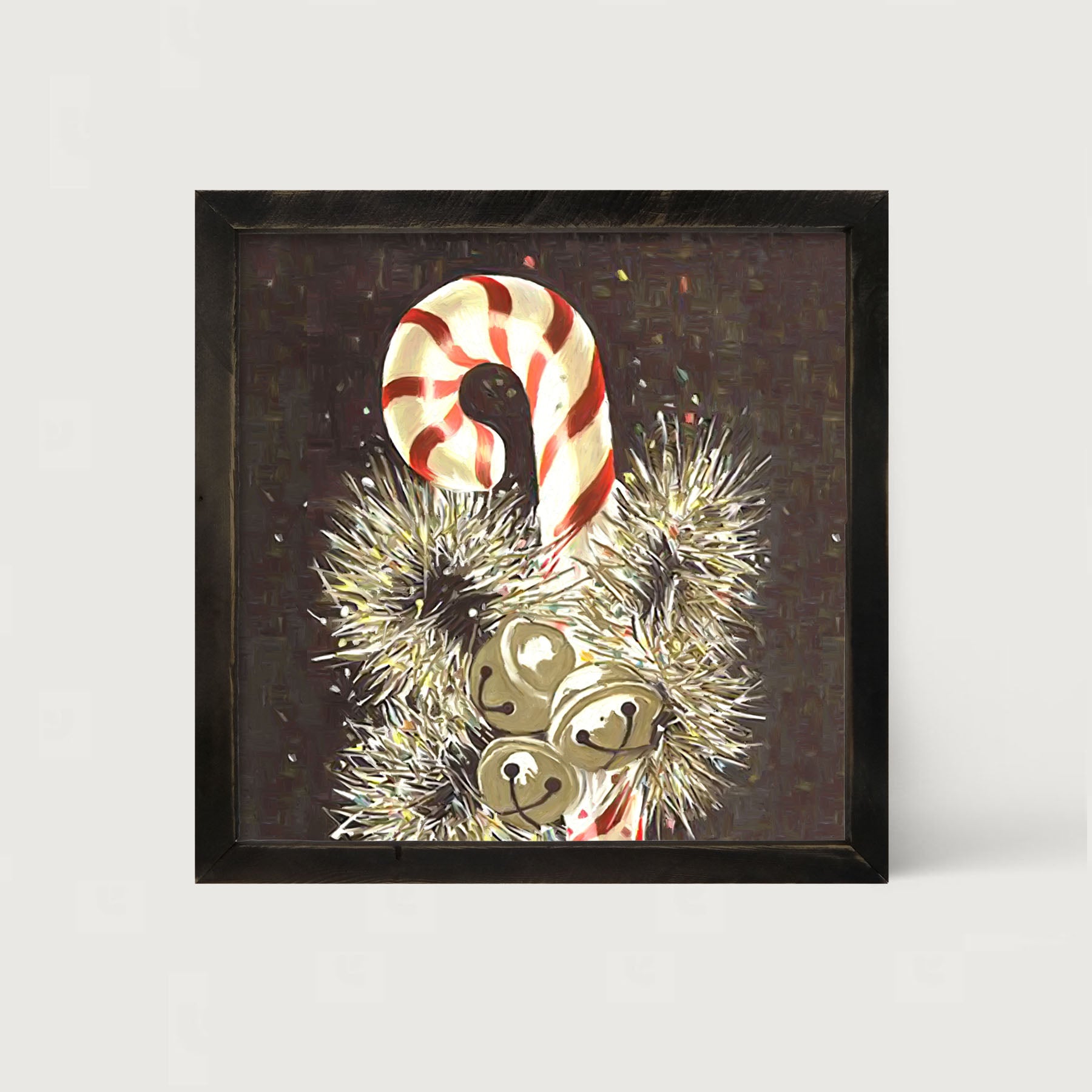 Candy Cane - Framed art