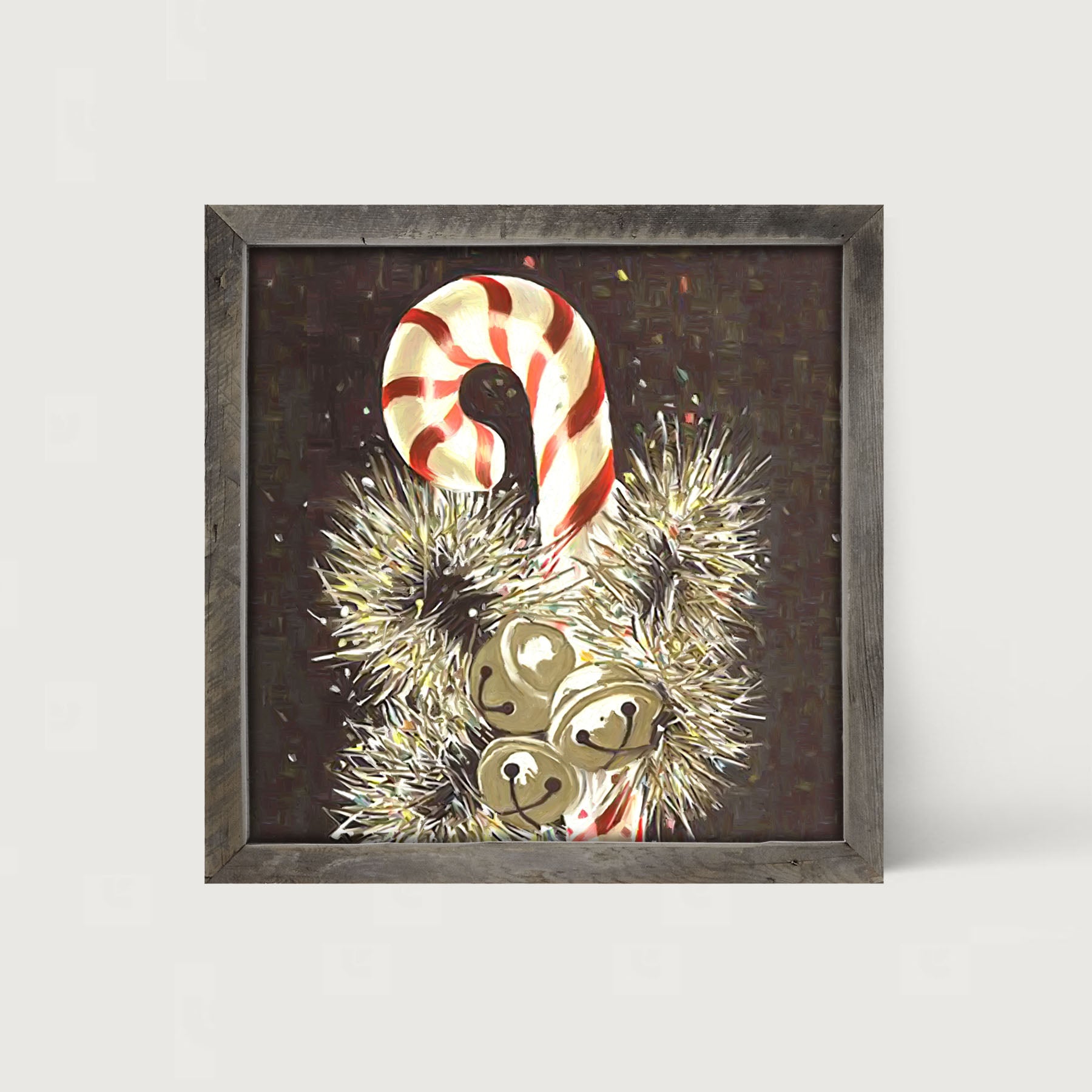 Candy Cane - Framed art