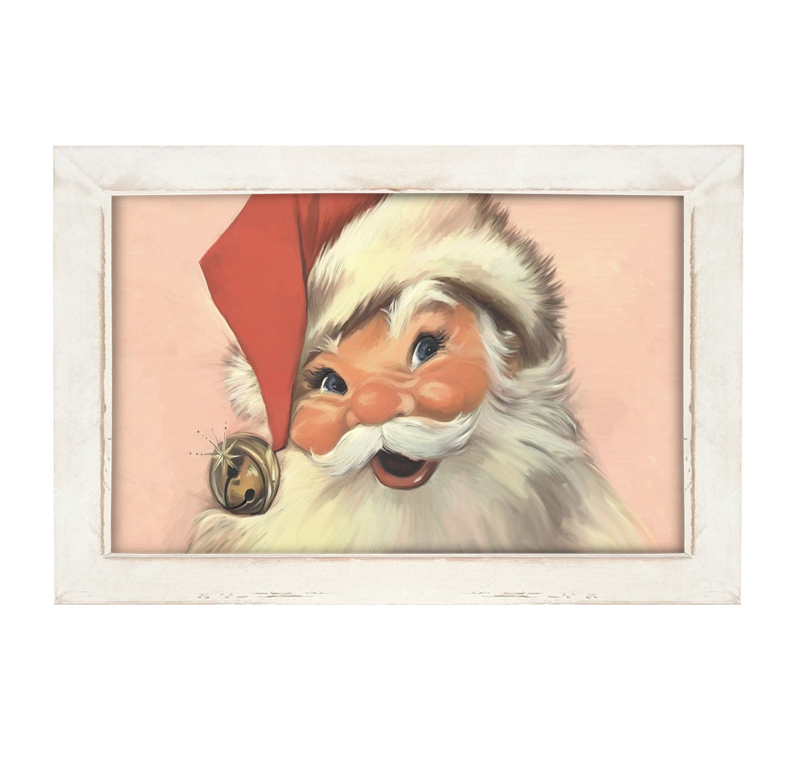 Twinkle Santa - Framed art