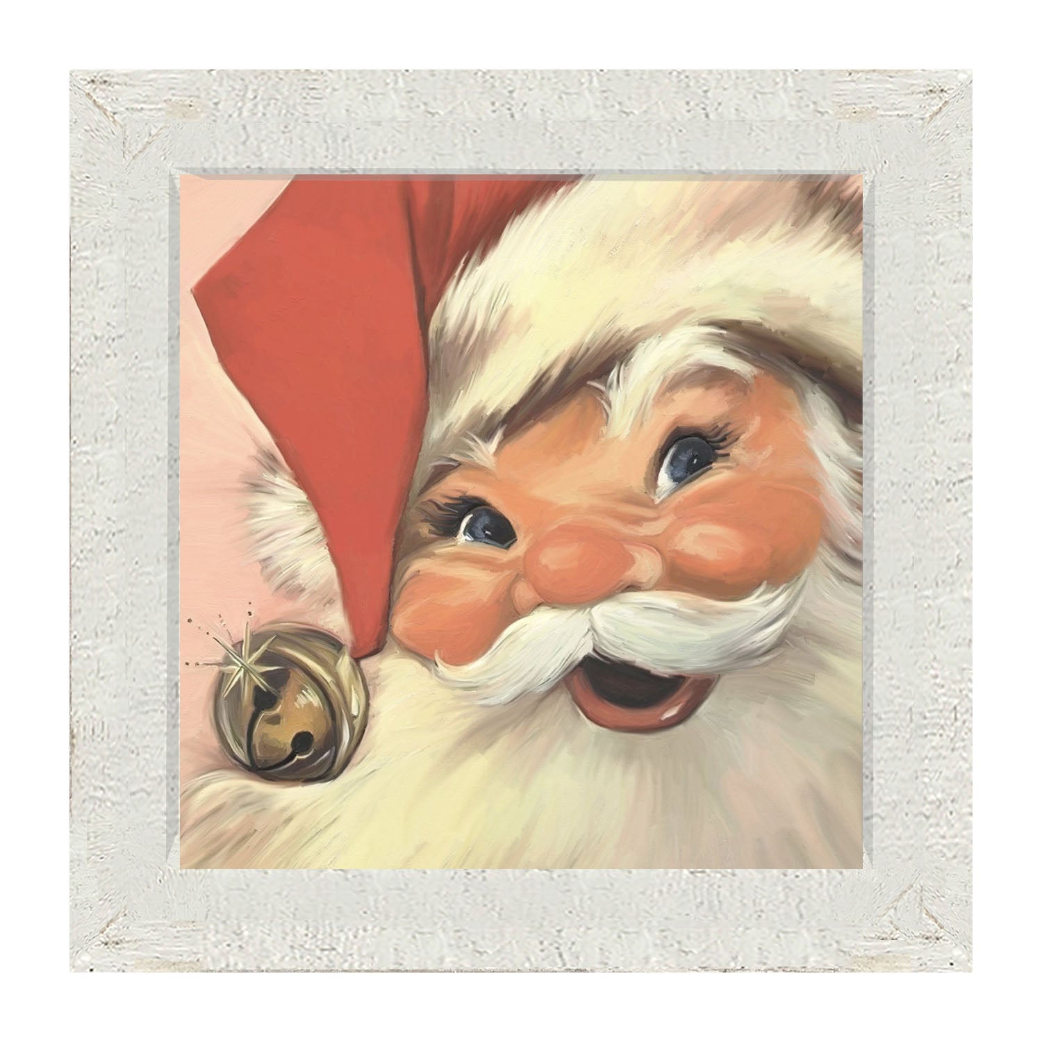 Twinkle Santa - Framed art