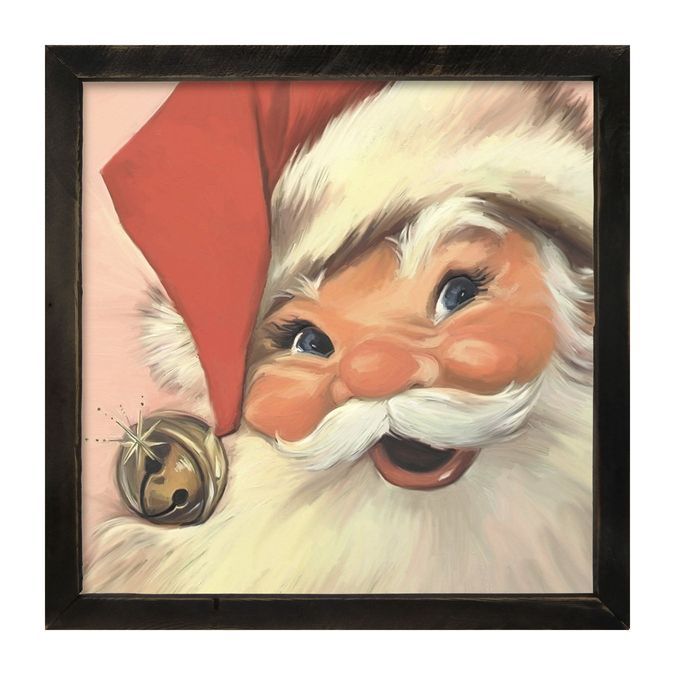 Twinkle Santa - Framed art