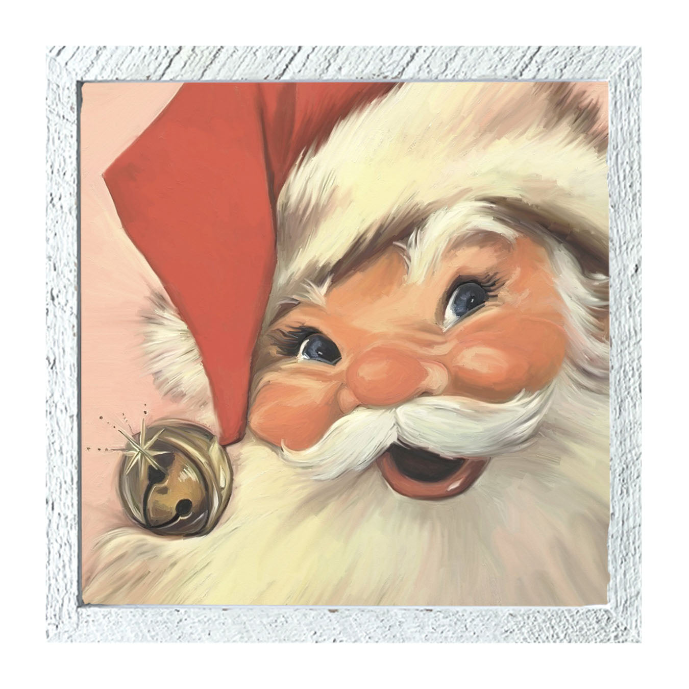 Twinkle Santa - Framed art