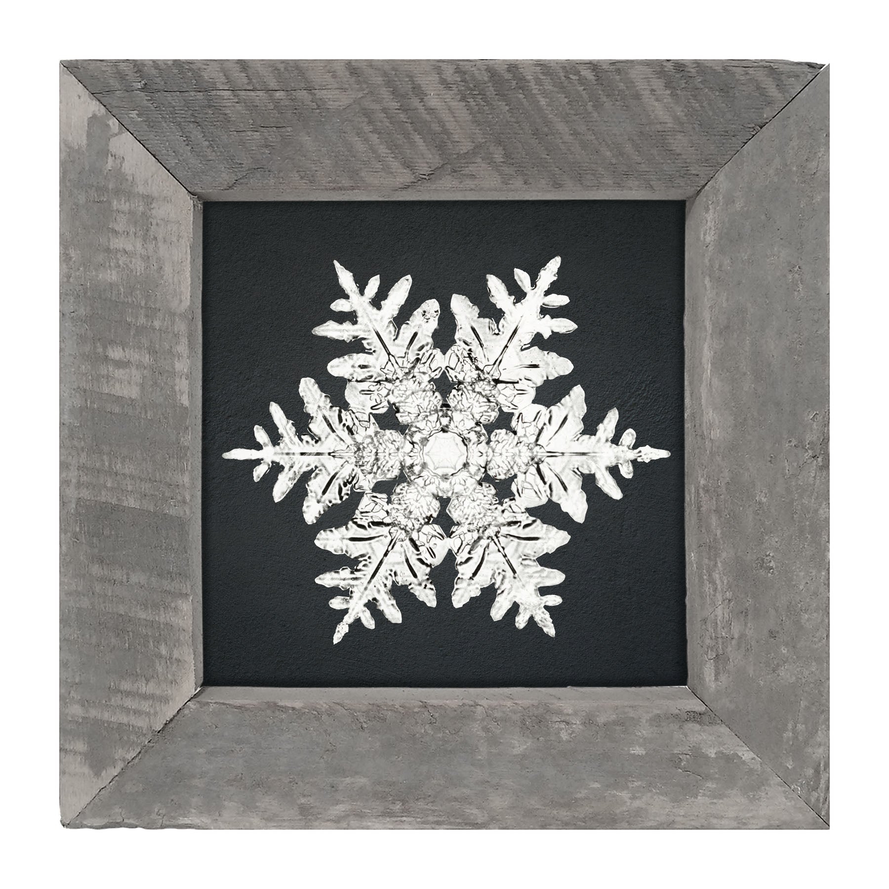 Snowflake-A - Framed art