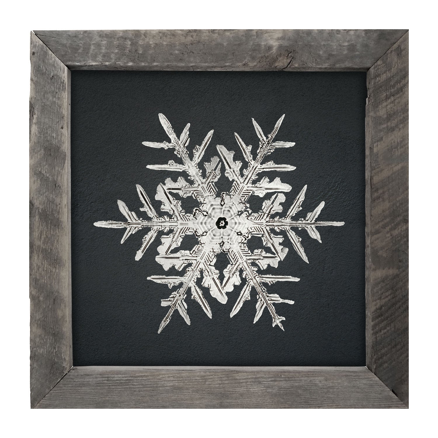 Snowflake-C - Framed art
