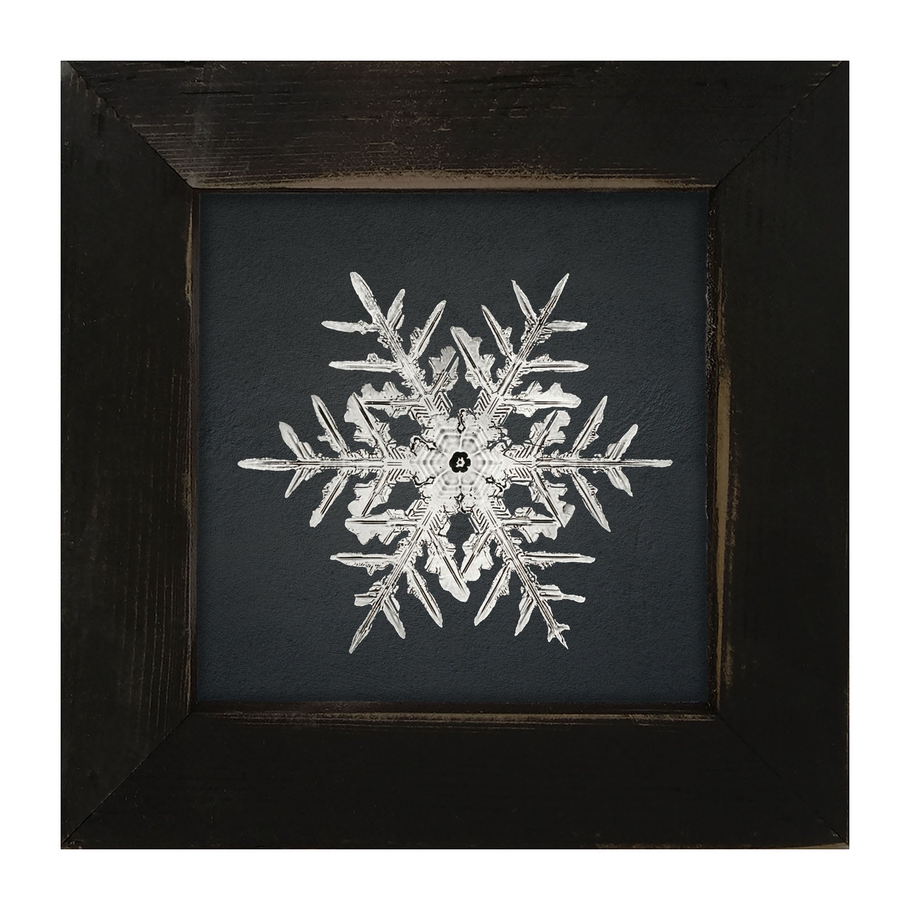 Snowflake-C - Framed art