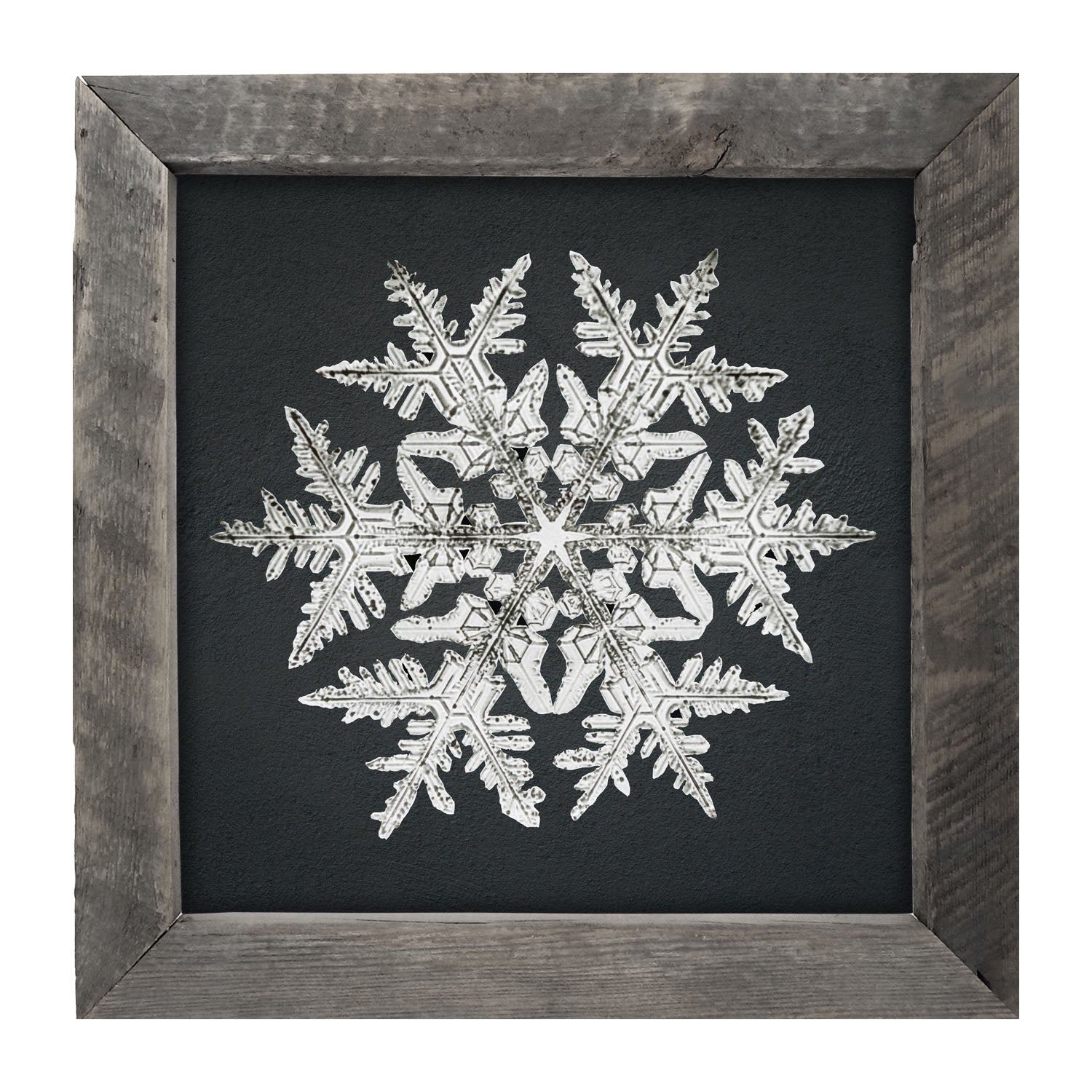 Snowflake-D - Framed art