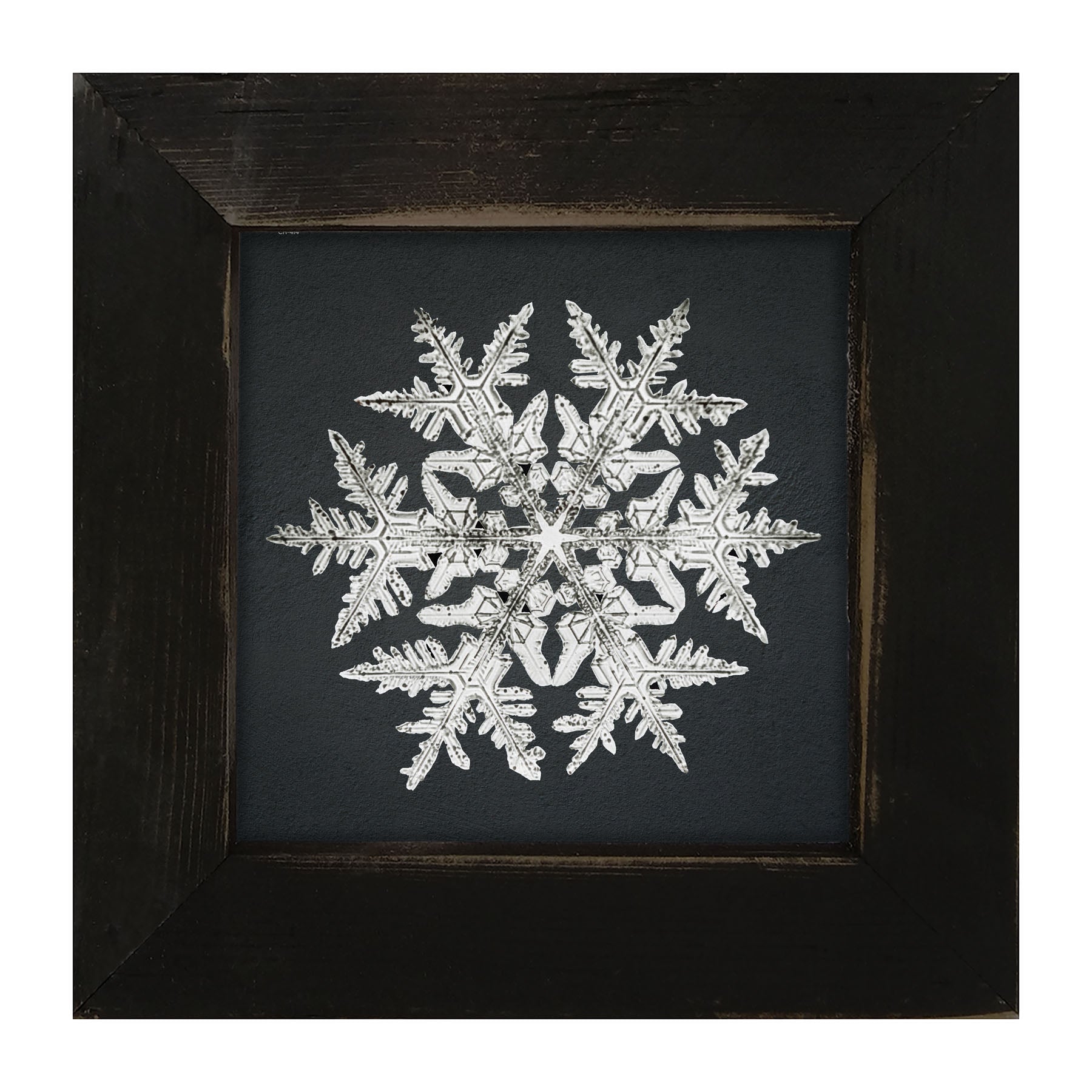 Snowflake-D - Framed art