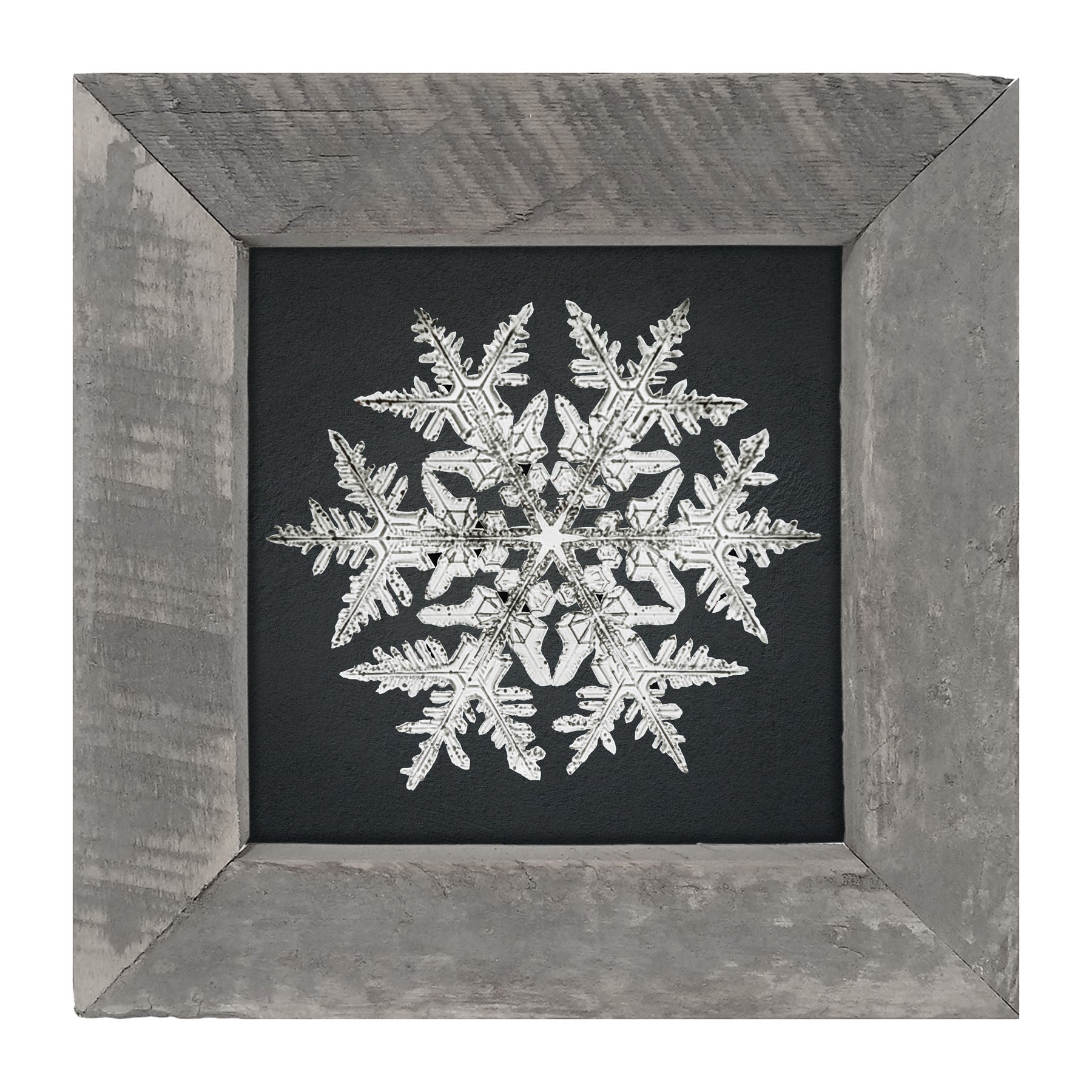 Snowflake-D - Framed art