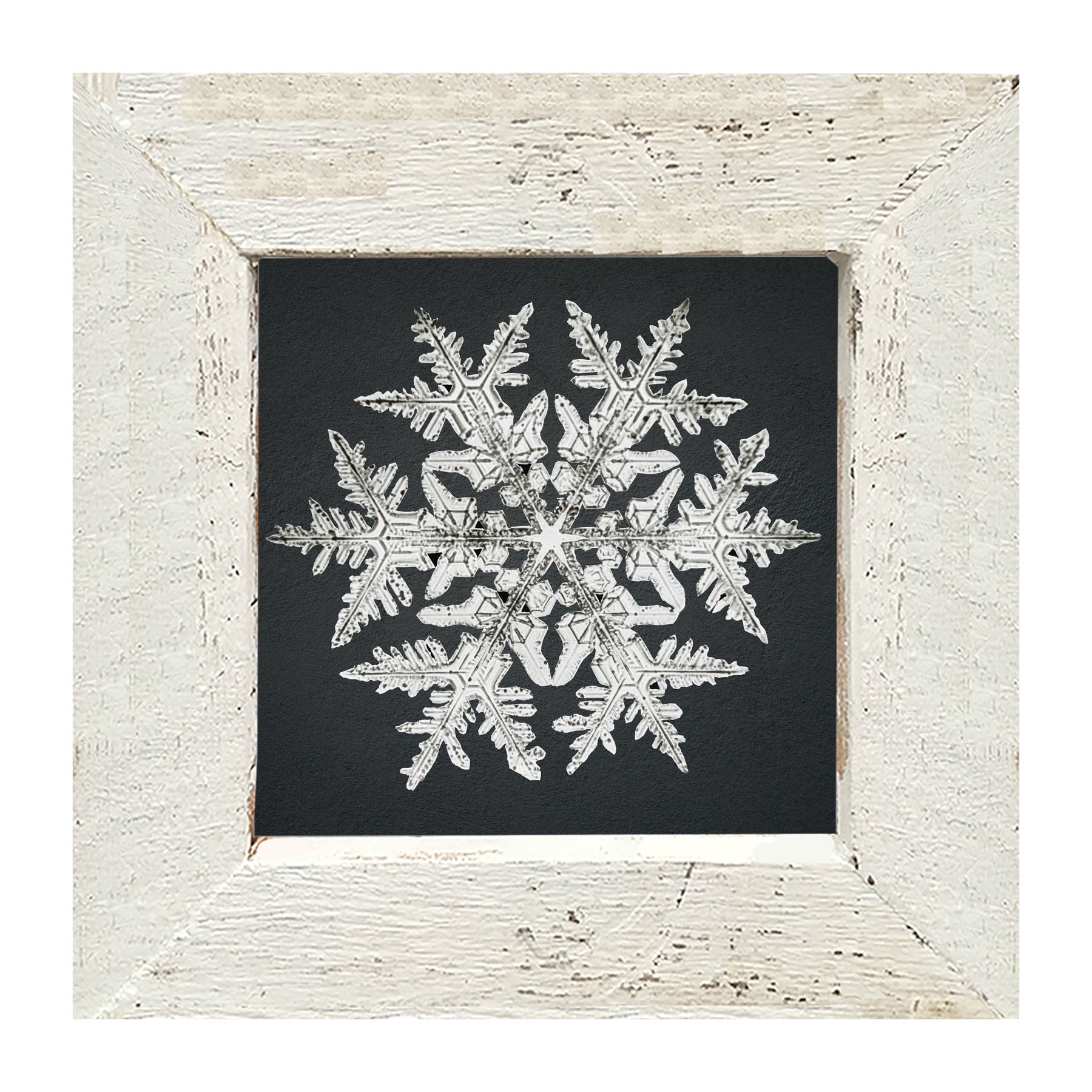 Snowflake-D - Framed art