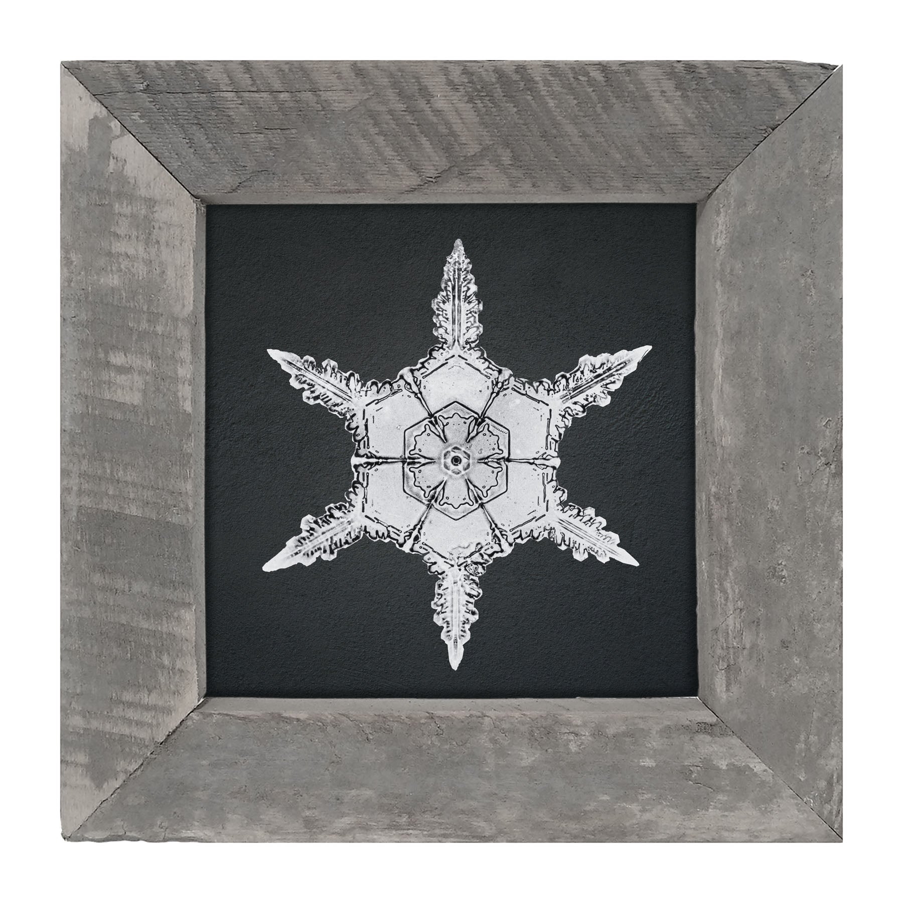 Snowflake-F - Framed art