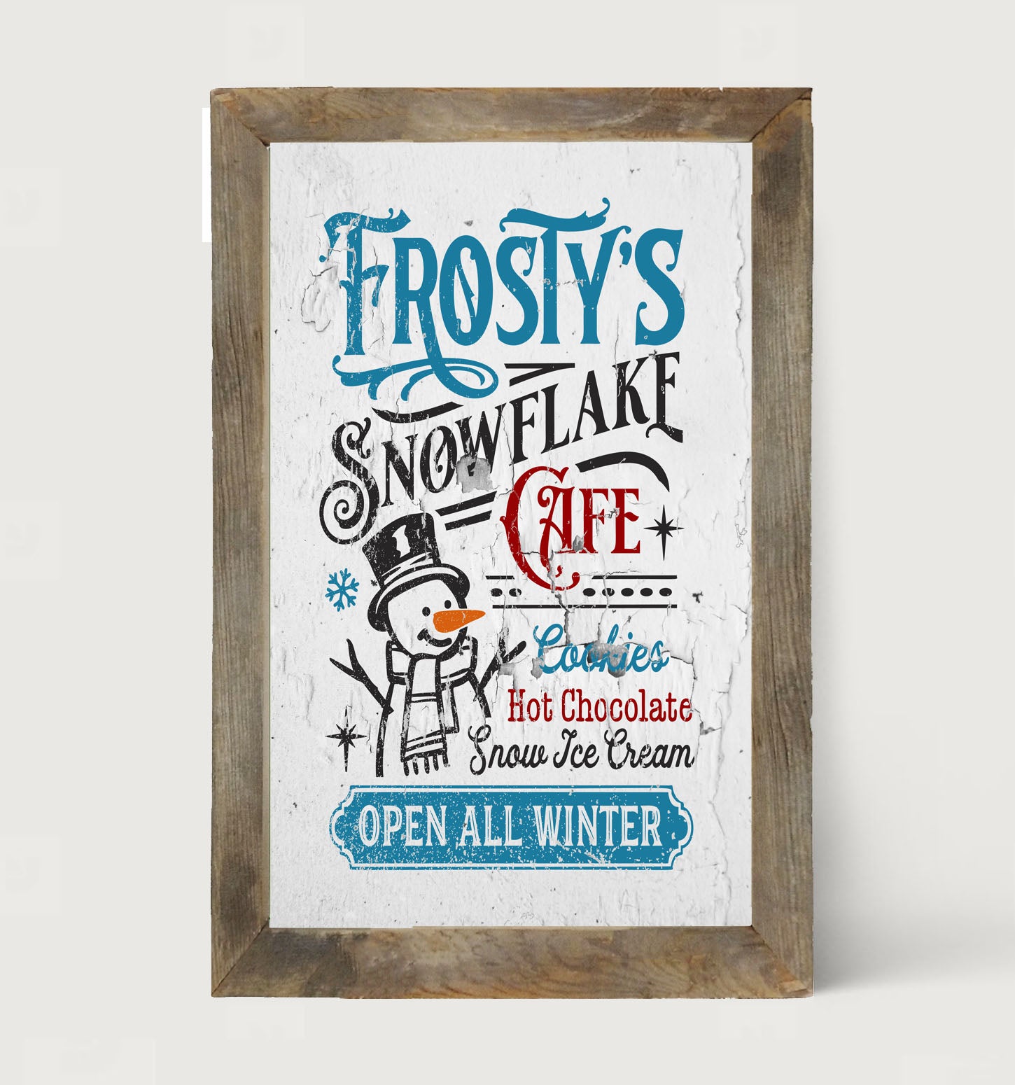 Frostys - Framed art