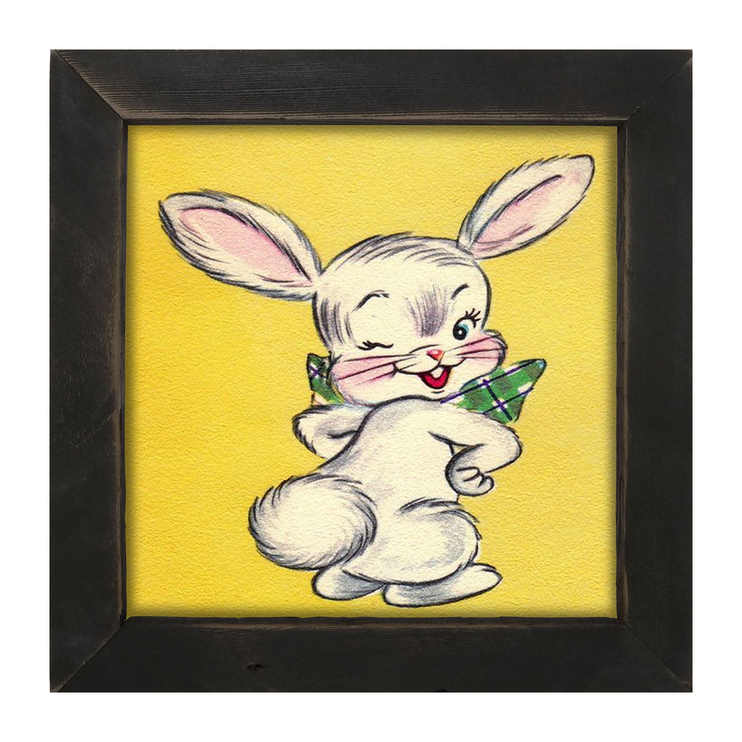 Cotton Tail - Framed art