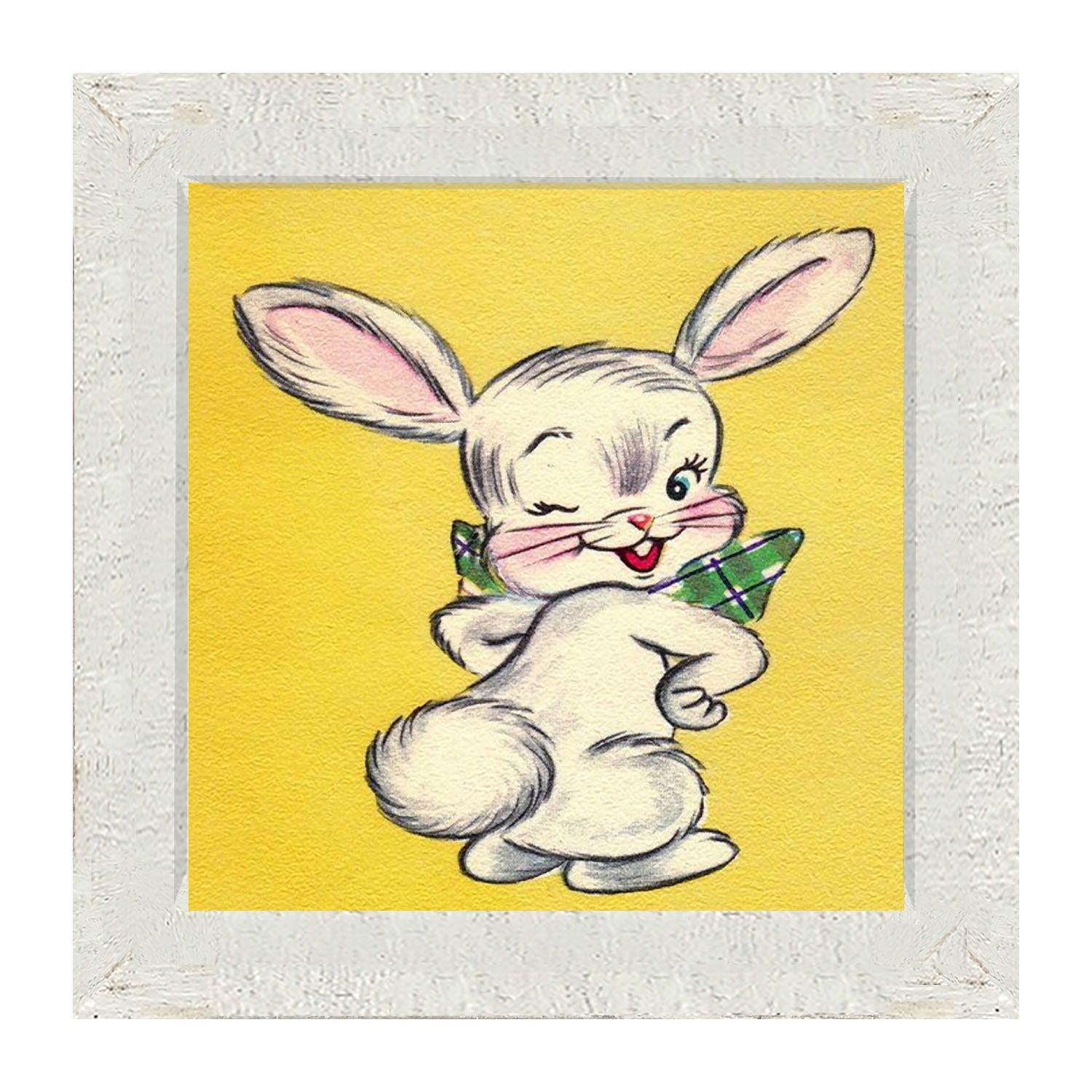 Cotton Tail - Framed art