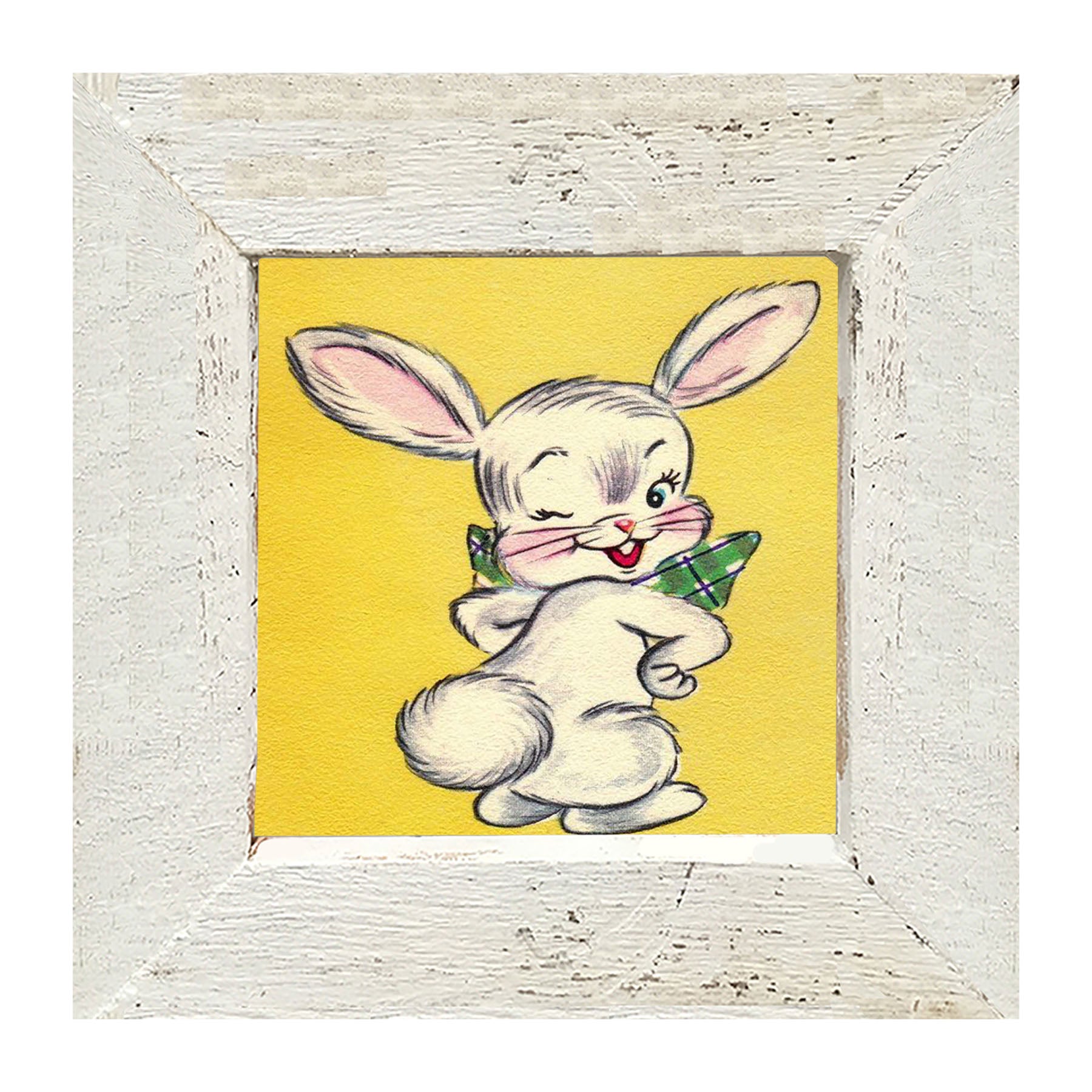 Cotton Tail - Framed art