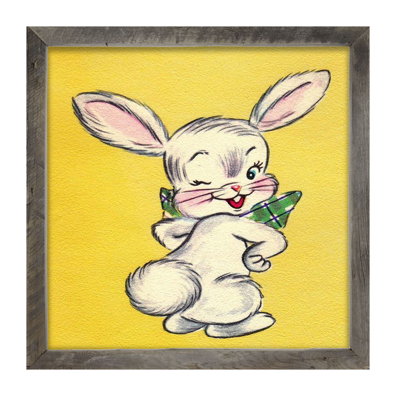 Cotton Tail - Framed art