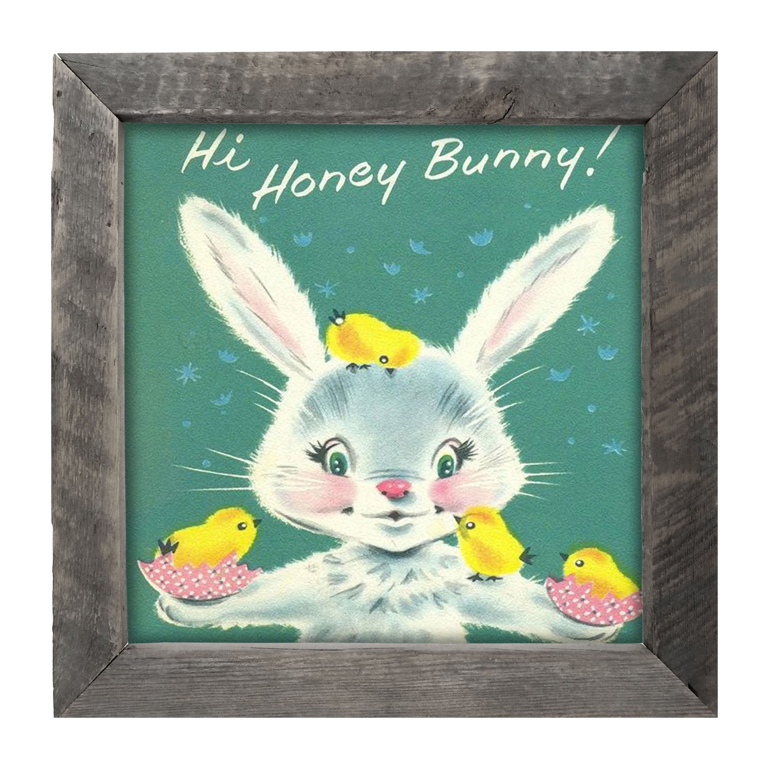 Hi Honey Bunny - Framed art