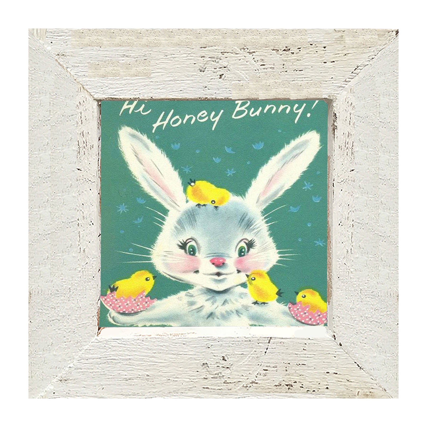 Hi Honey Bunny - Framed art