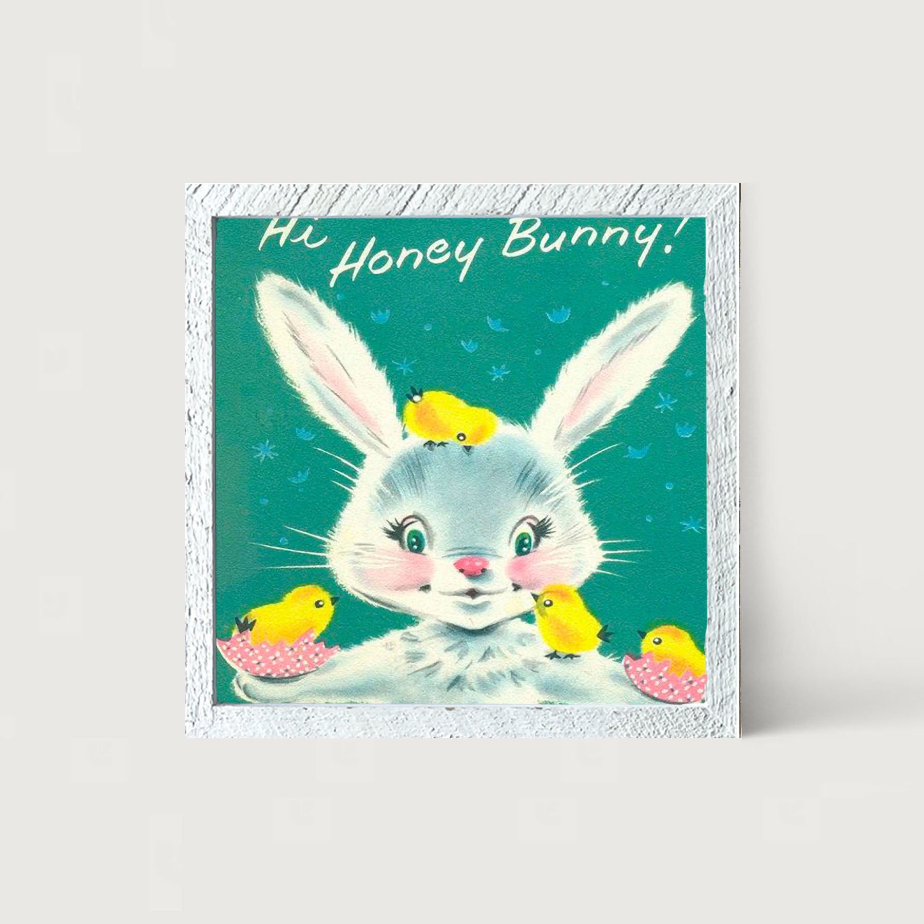 Hi Honey Bunny - Framed art