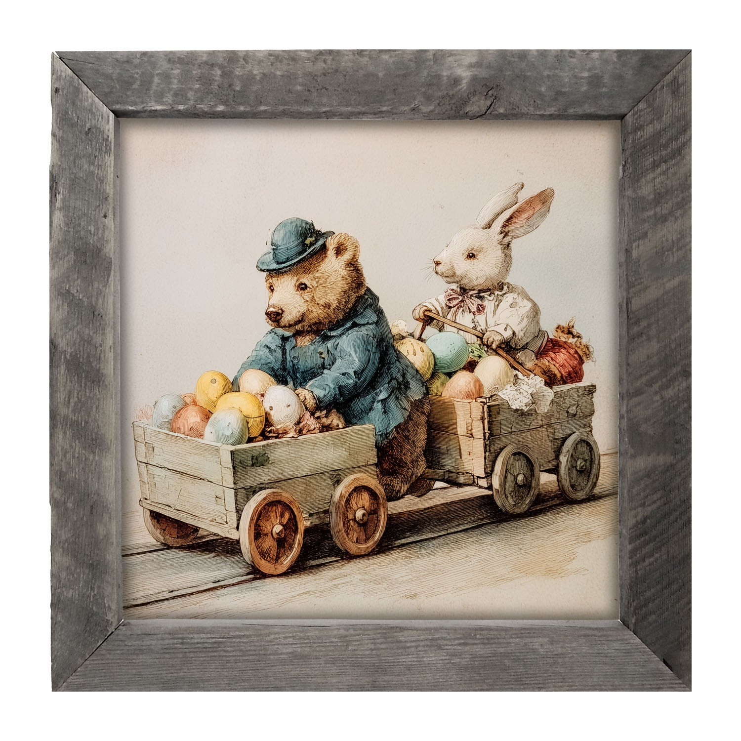 Easter Egg Delivery - Framed Art