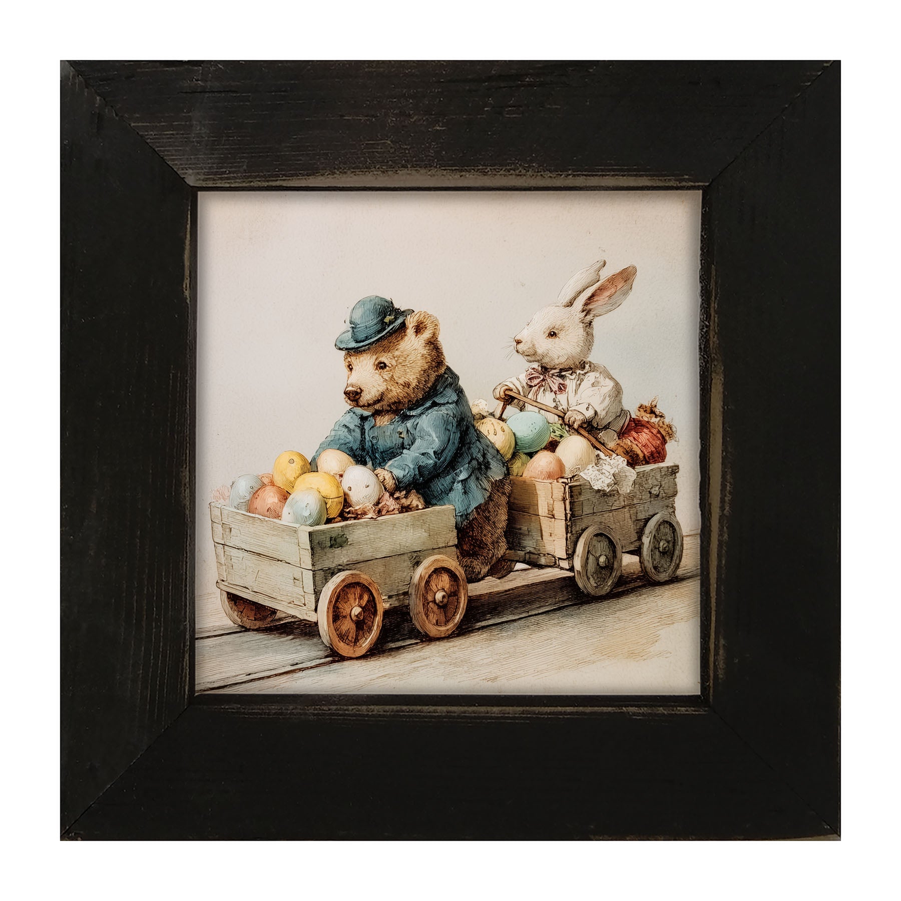 Easter Egg Delivery - Framed Art