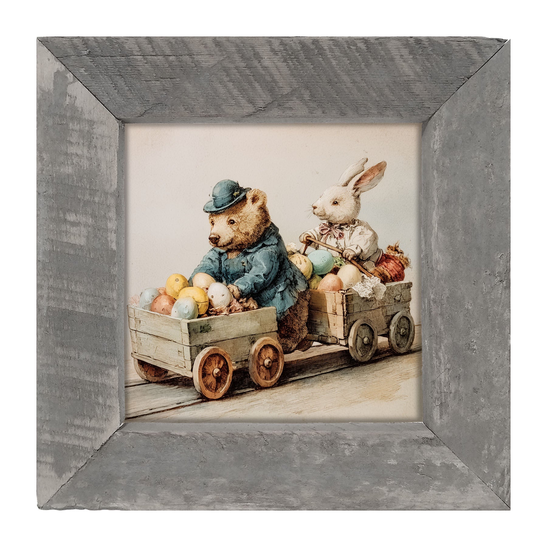 Easter Egg Delivery - Framed Art